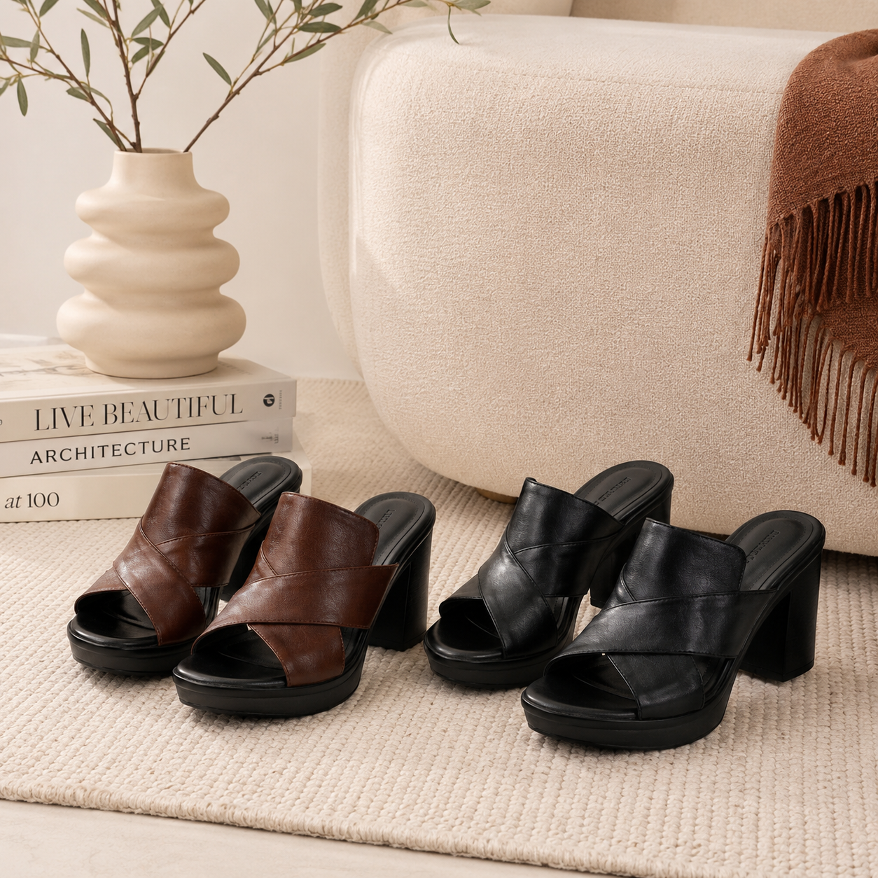 Women's Elegant Strappy Sandals | Casual Everyday Summer Shoes