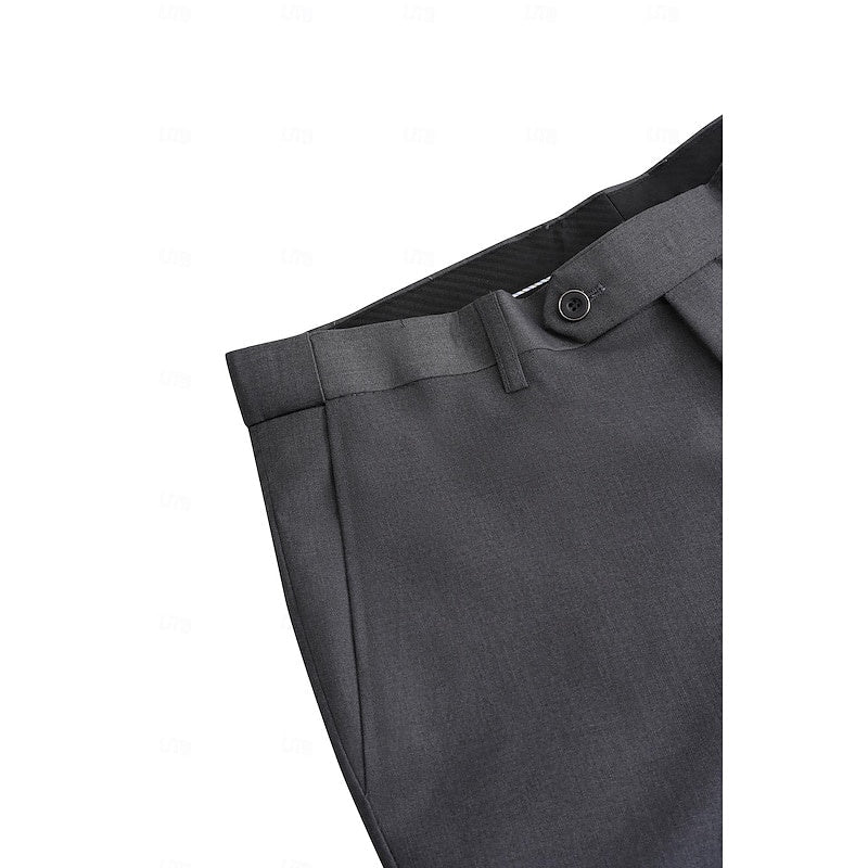 Men's Single Button Slim Fit Two-Piece Suit | Formal Attire