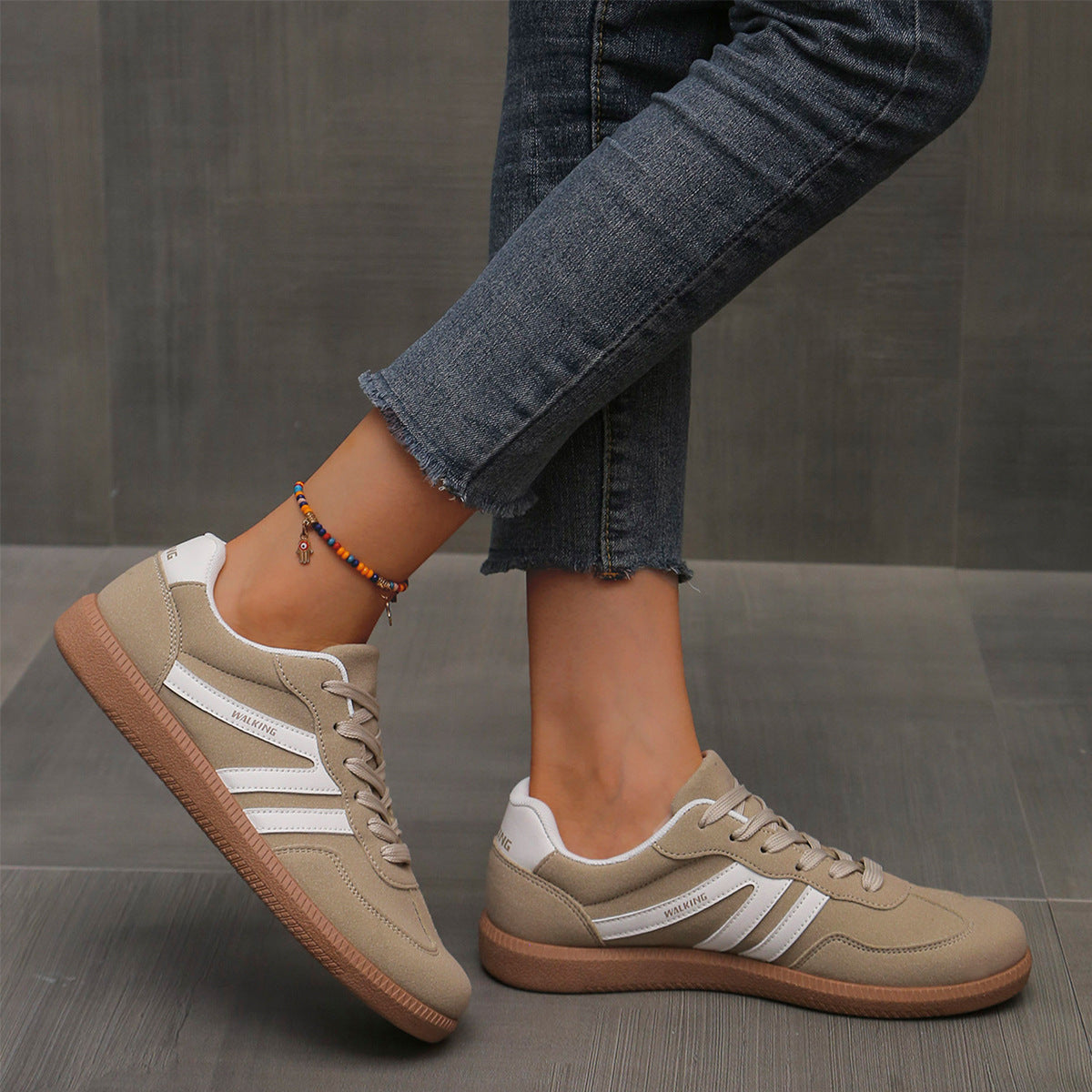 Women's Lightweight Mesh Trainers | Cushioned Slip-On Everyday Shoes