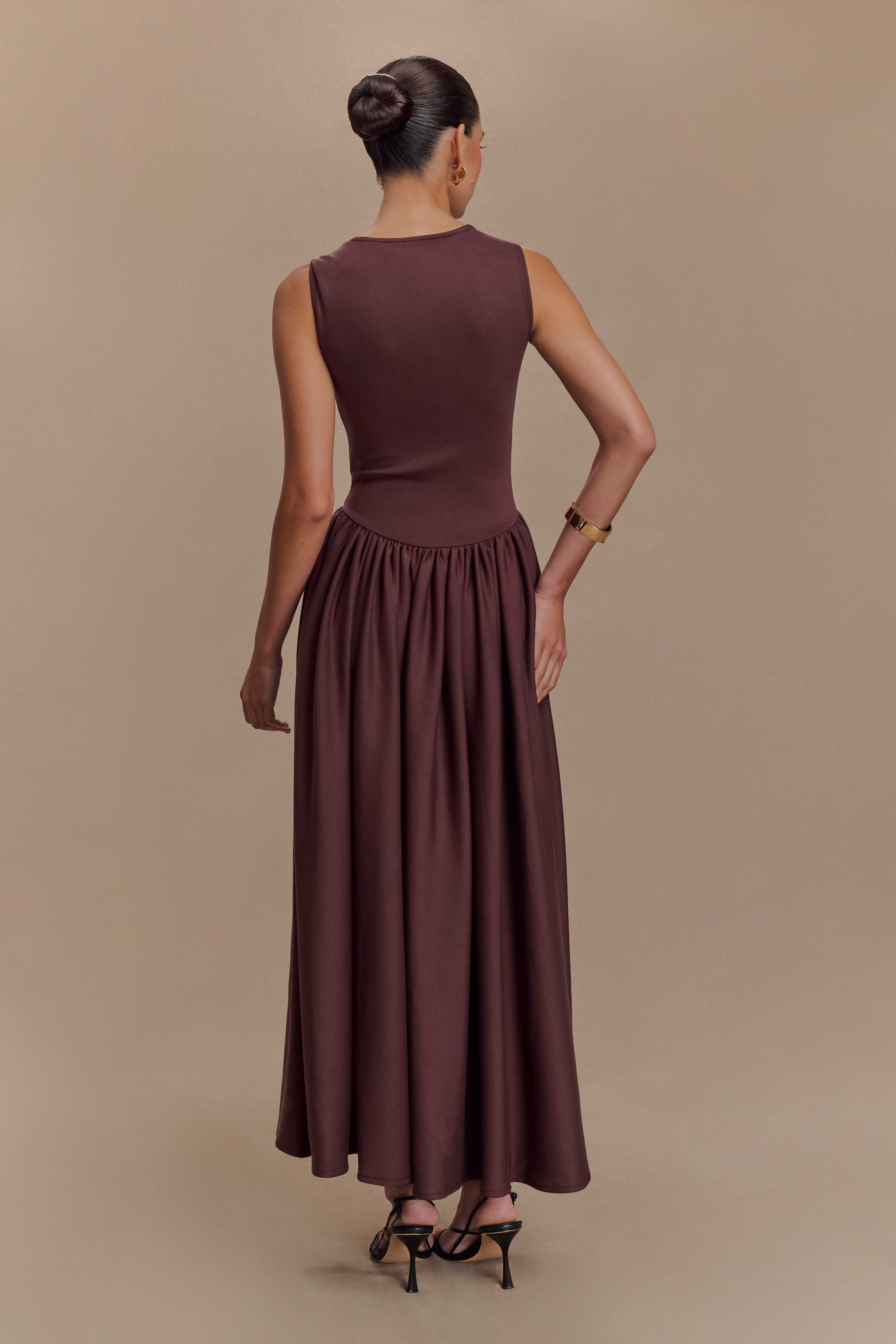 Women's Elegant A-Line Maxi Dress | Formal Floor Length Evening & Wedding Guest Dress