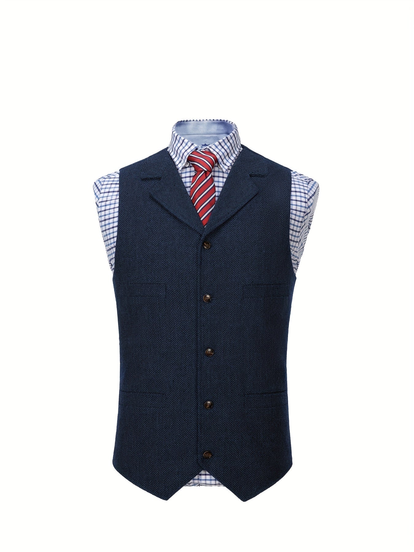 Men's Heritage Herringbone Vest