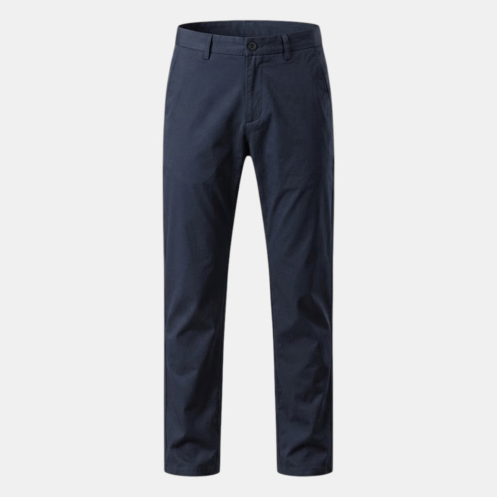 mens chino trousers | smart casual summer pants - front view