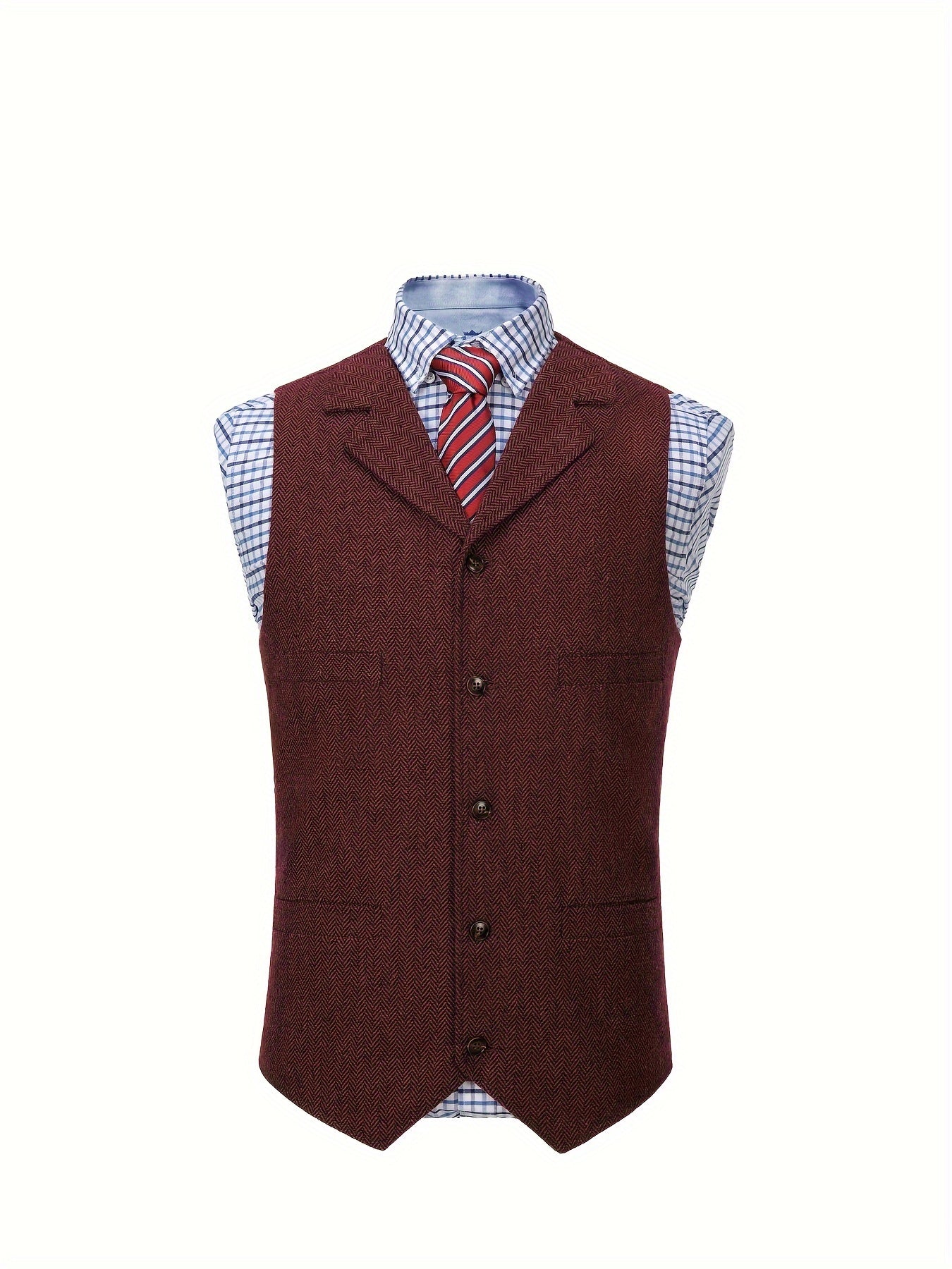 Men's Heritage Herringbone Vest