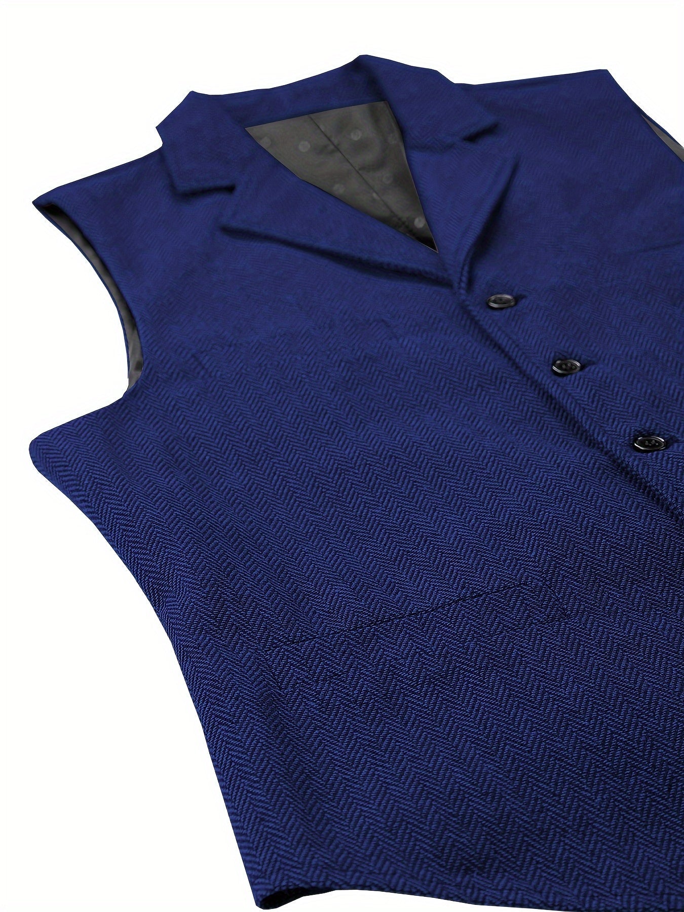 Men's Herringbone Tailored Vest
