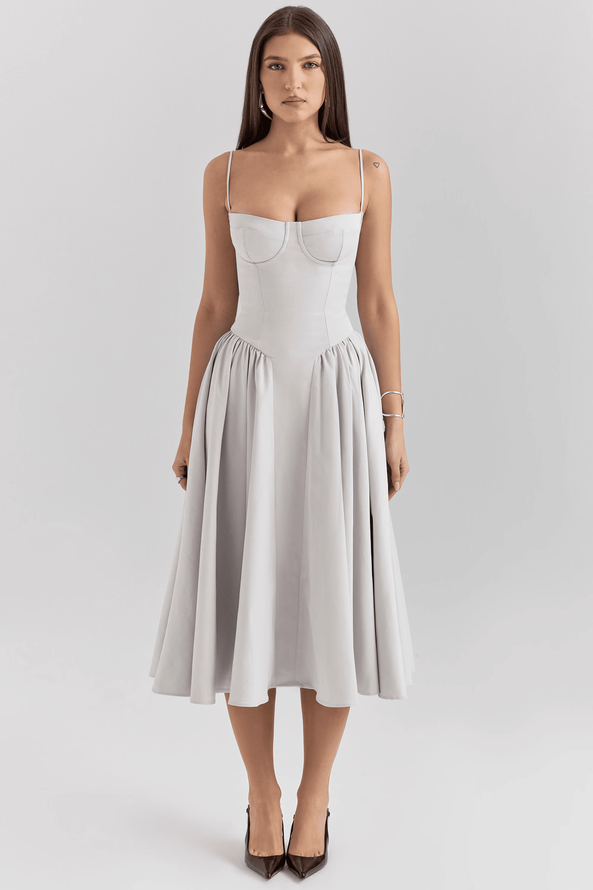 Women's Elegant Midi Dress | Formal Casual Everyday Dress