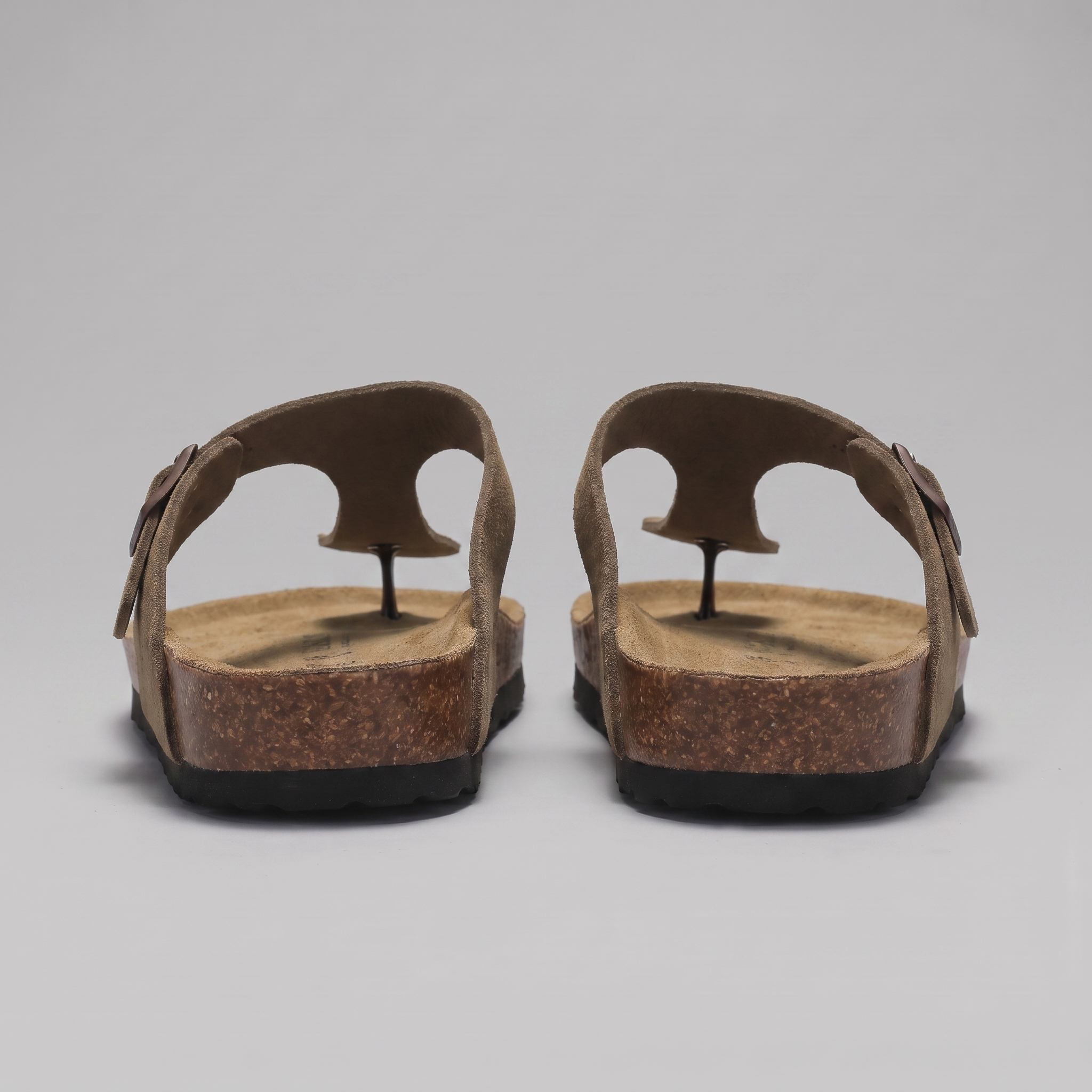 Men's Buckle Strap Slide Sandals