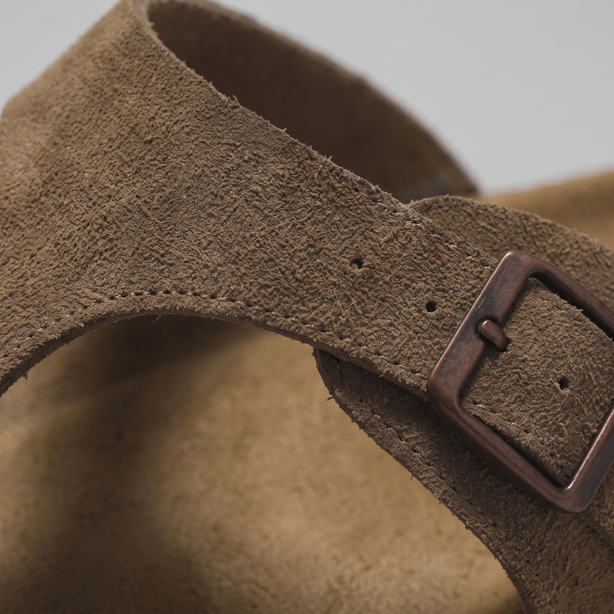 Men's Buckle Strap Slide Sandals