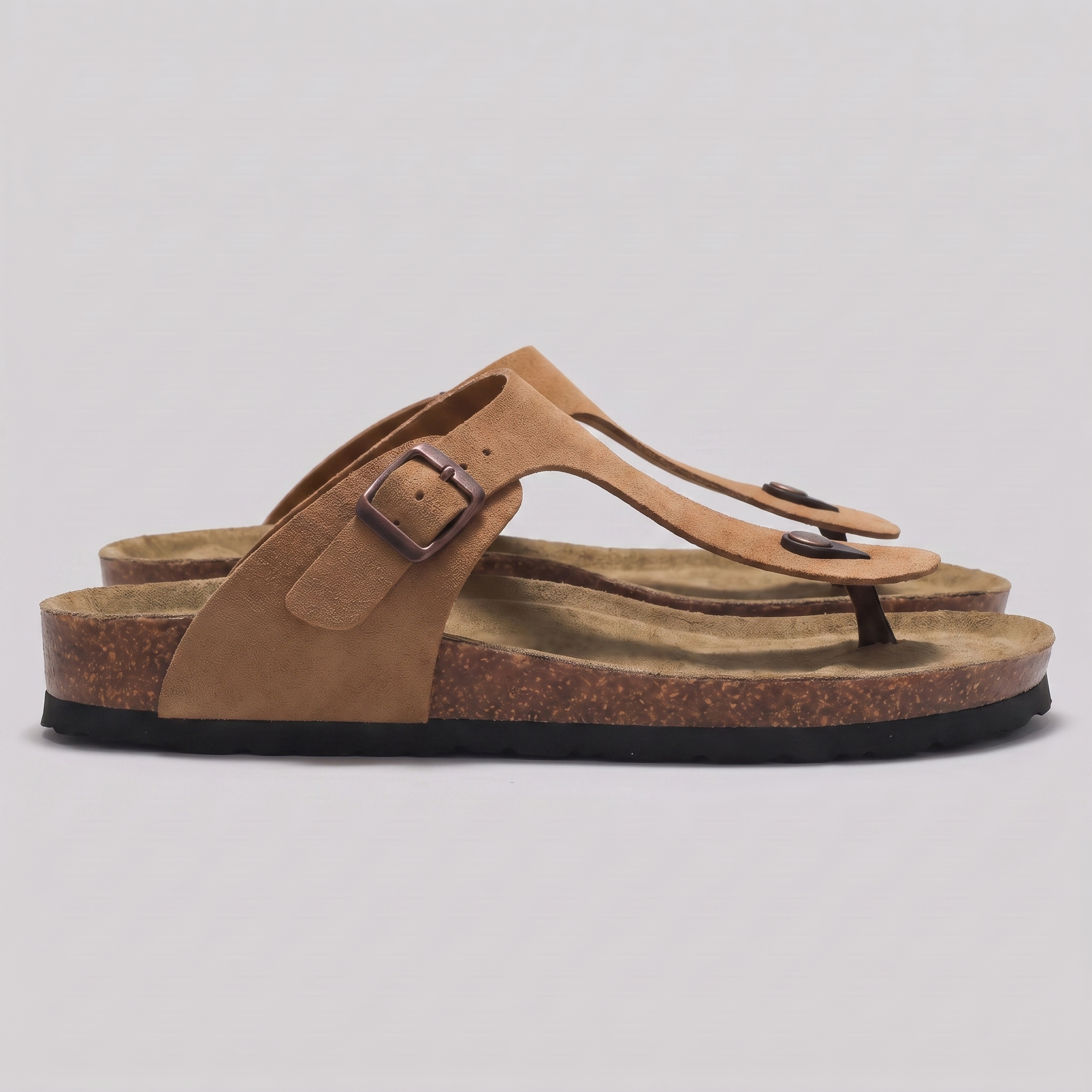 Men's Buckle Strap Slide Sandals - photo 9