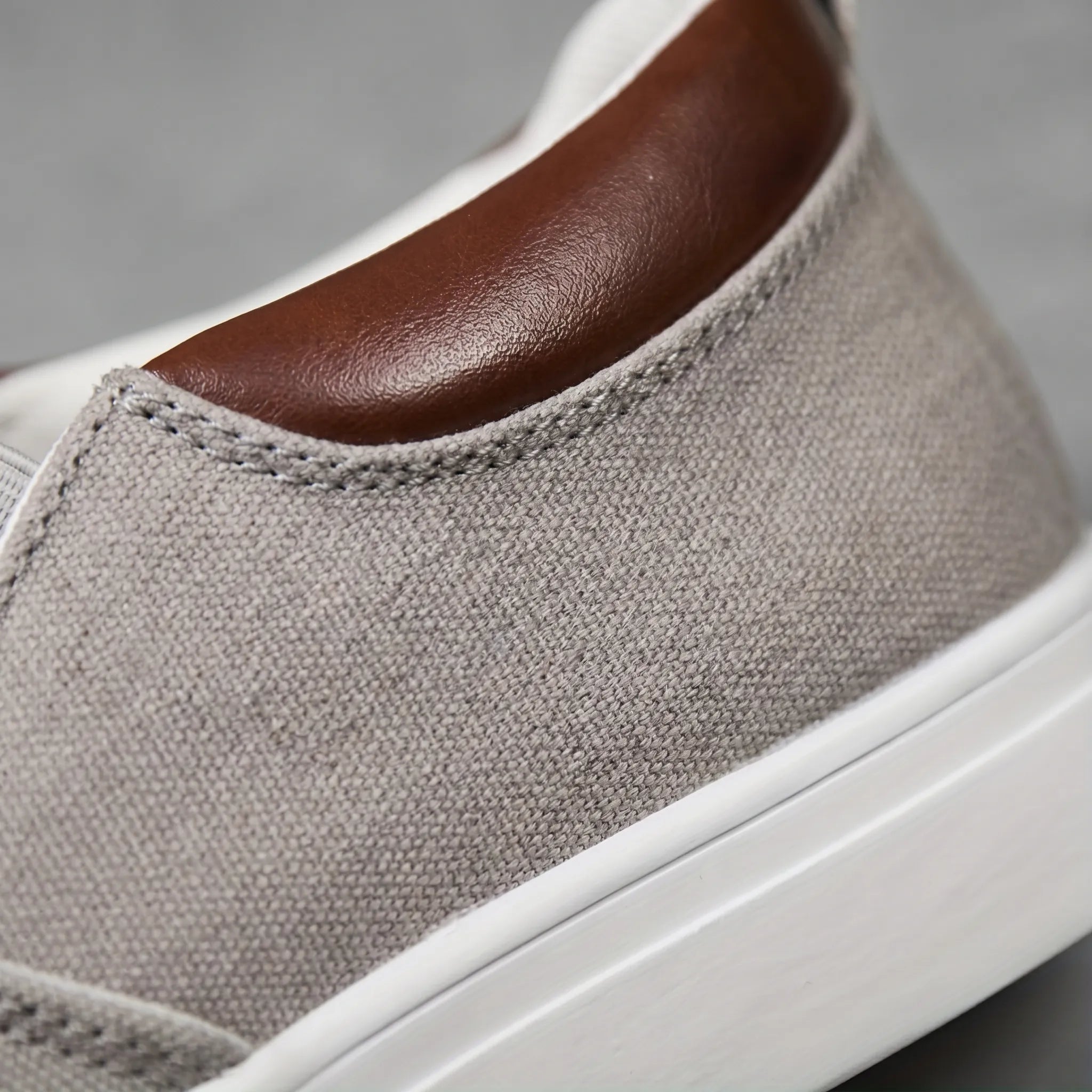 Men's Celrien breathable canvas loafers - side view