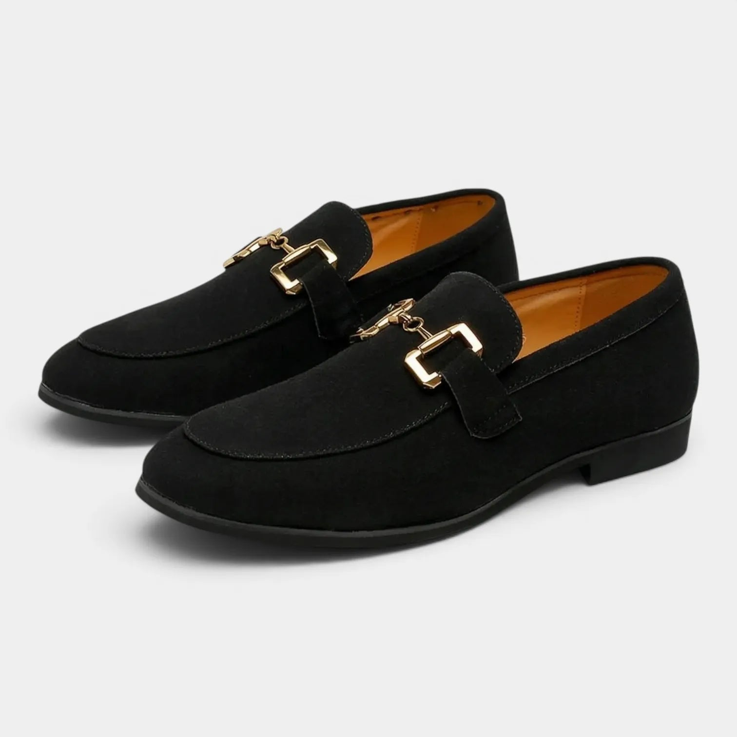 Men's Celrien suede horsebit loafers - detail view