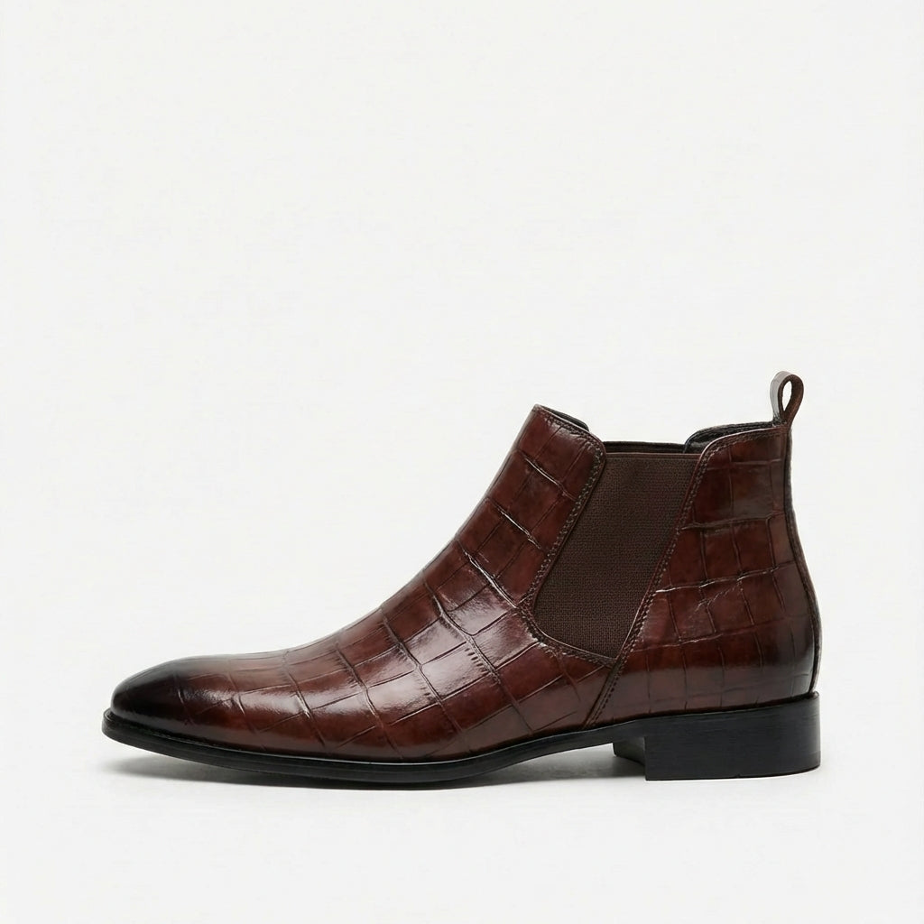 Men's Chelsea Boots | Slip-On Classic Ankle Boots Casual Smart Footwear