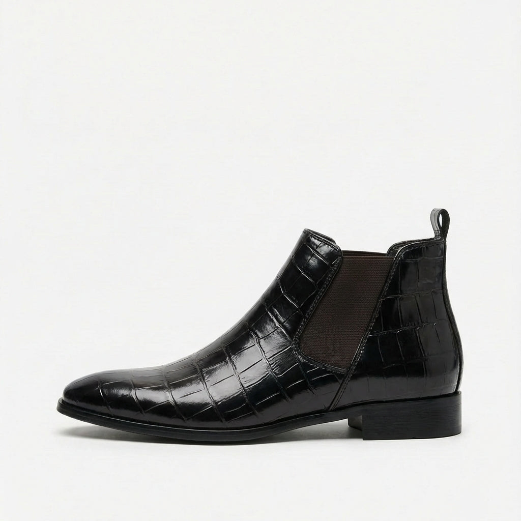 Men's Chelsea Boots | Slip-On Classic Ankle Boots Casual Smart Footwear