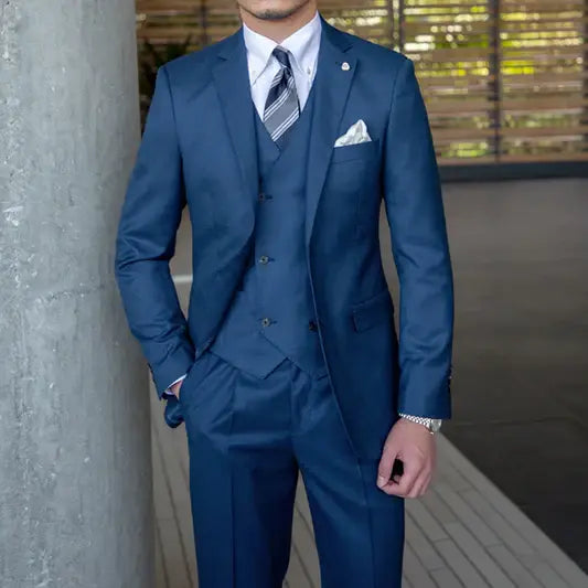 Men's Classic Tailored 3-Piece Formal Suit - photo 10