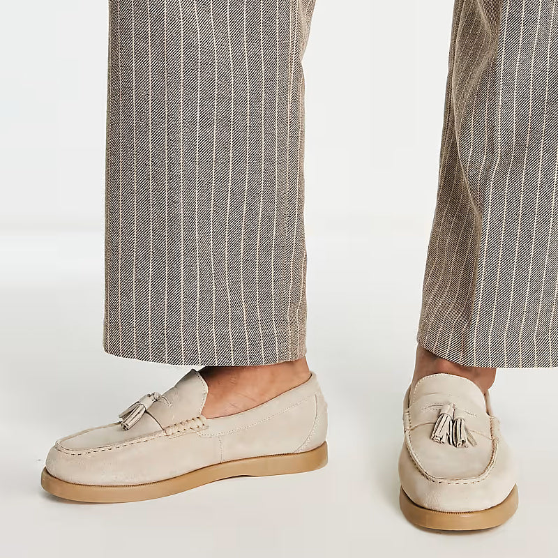 Men's Connor tassel loafers - side view