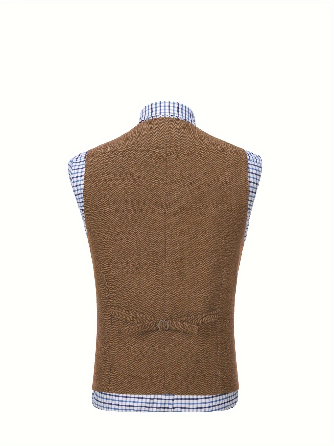 Men's Heritage Herringbone Vest - photo 2