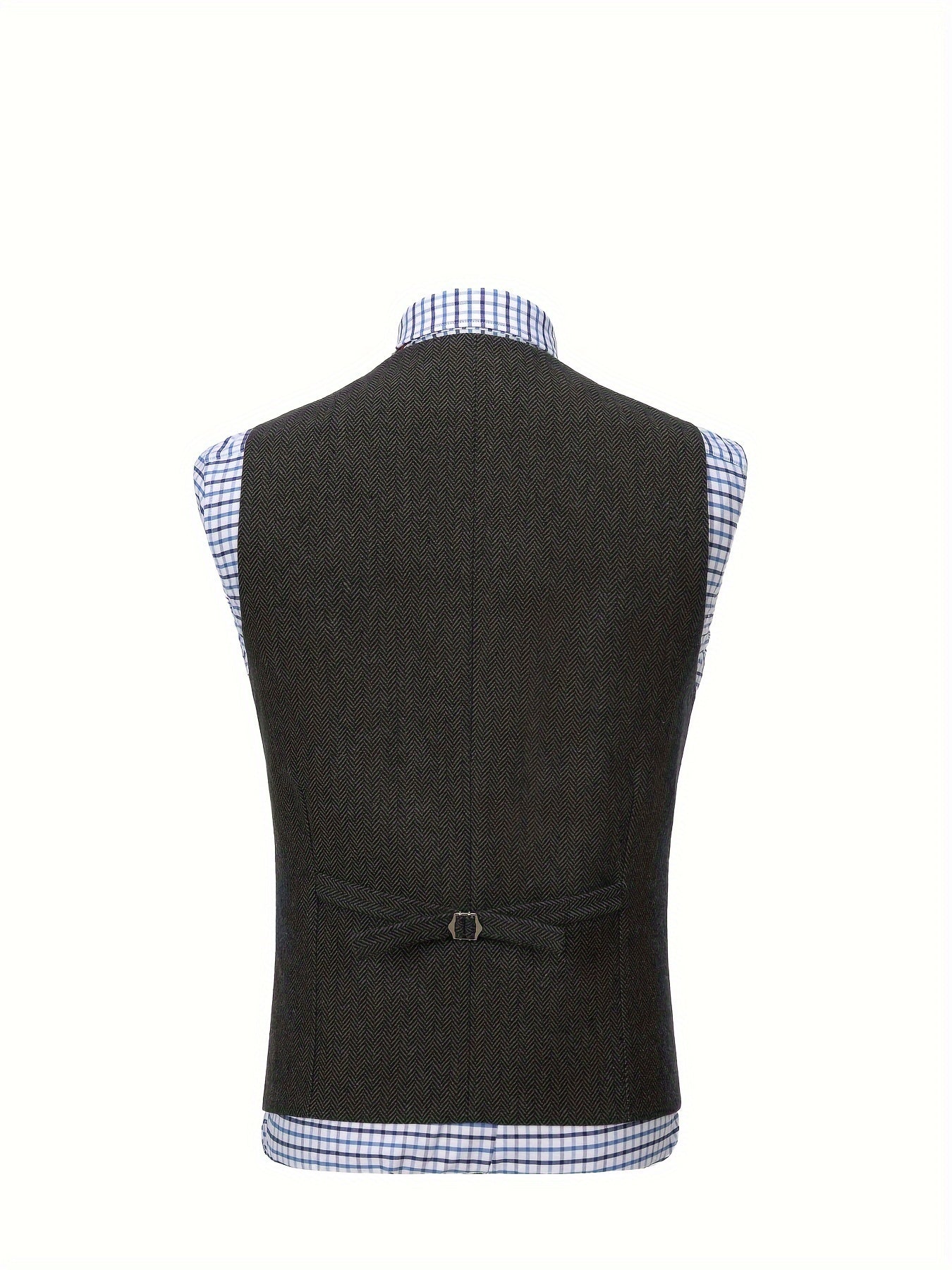 Men's Heritage Herringbone Vest - photo 8