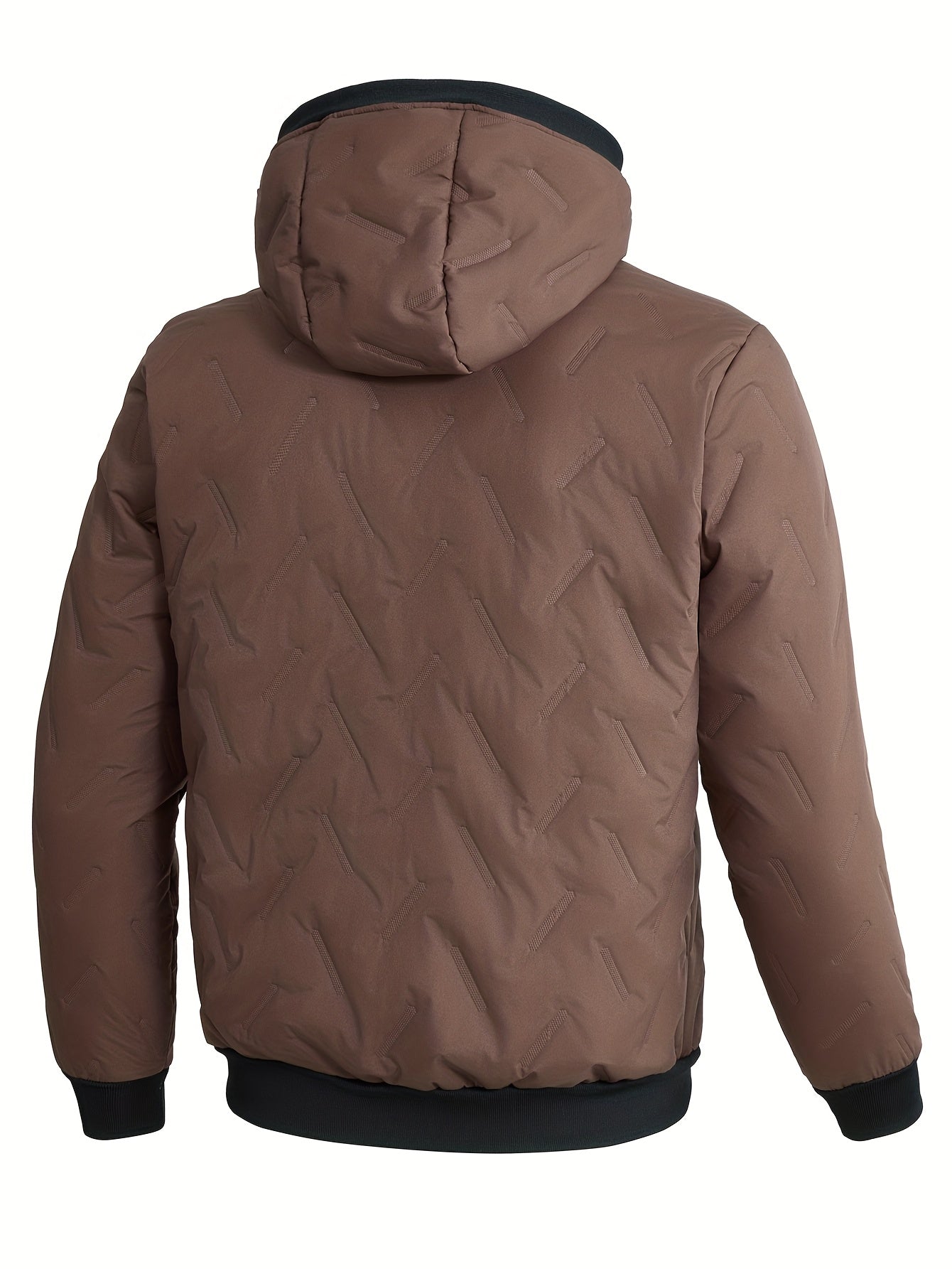 Men's Hooded Winter Jacket - photo 3
