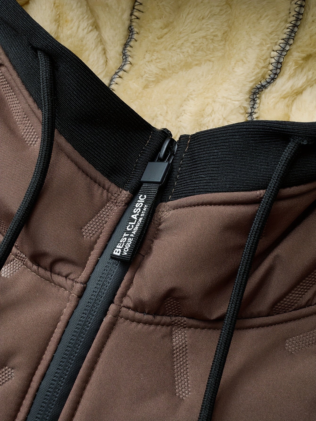 Men's Hooded Winter Jacket - photo 4