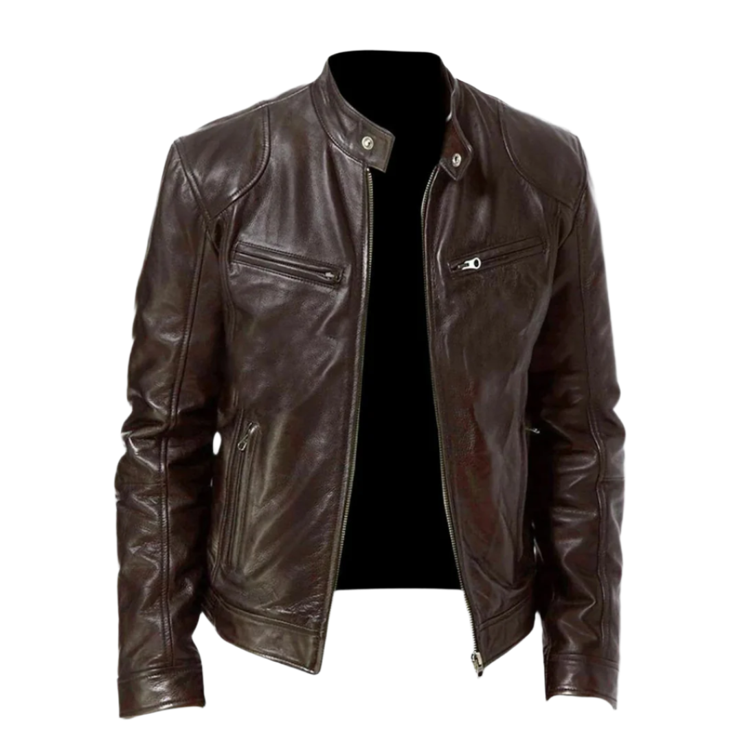 Men's Leather Jacket | Modern Comfortable Style - photo 1