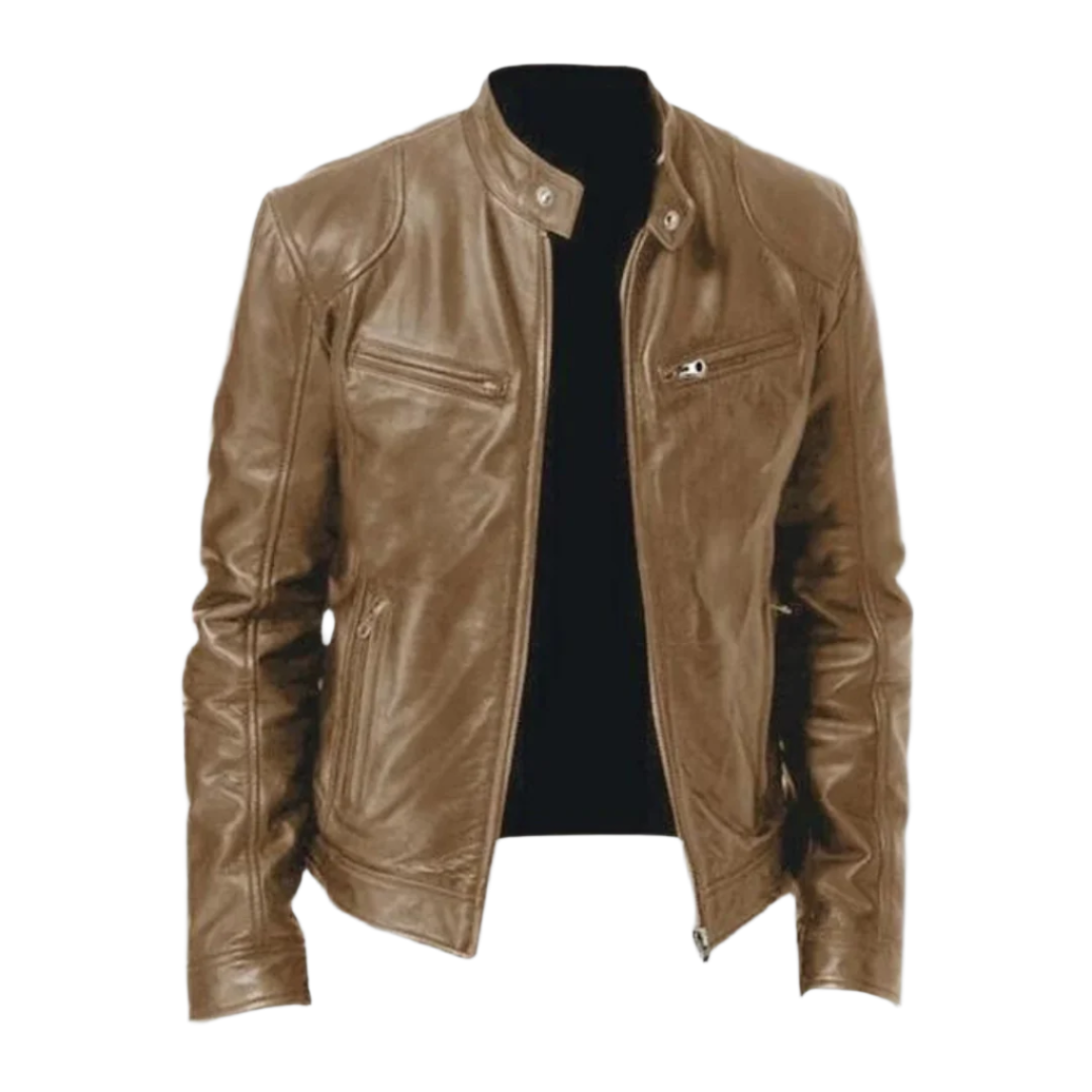 Men's Leather Jacket | Modern Comfortable Style - photo 3