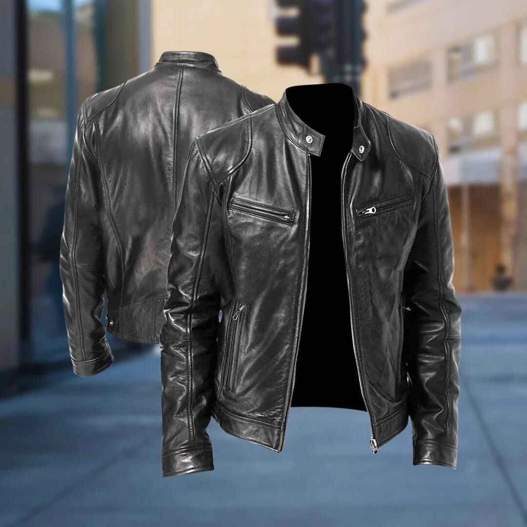Men's Leather Jacket | Modern Comfortable Style - photo 4