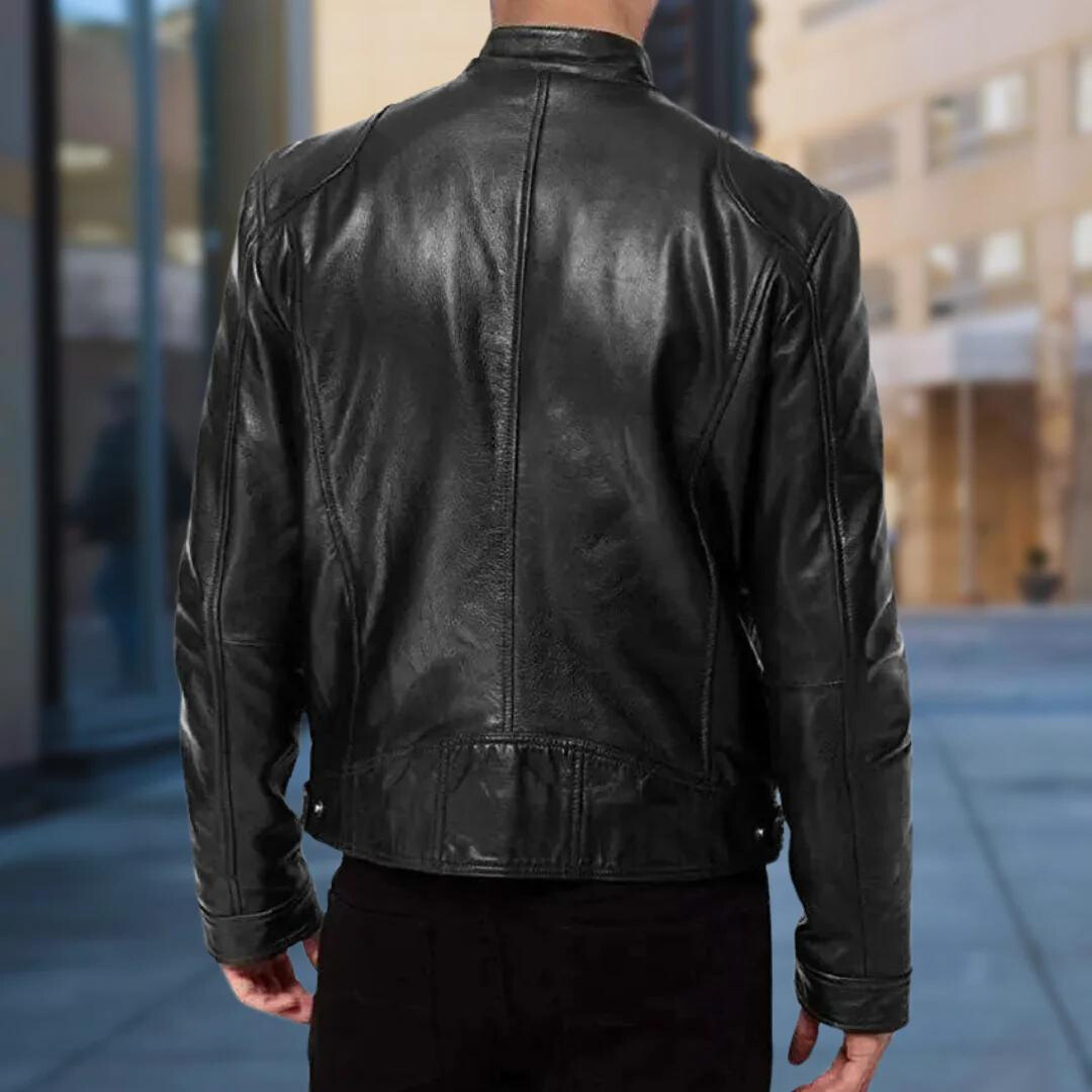 Men's Leather Jacket | Modern Comfortable Style - photo 5