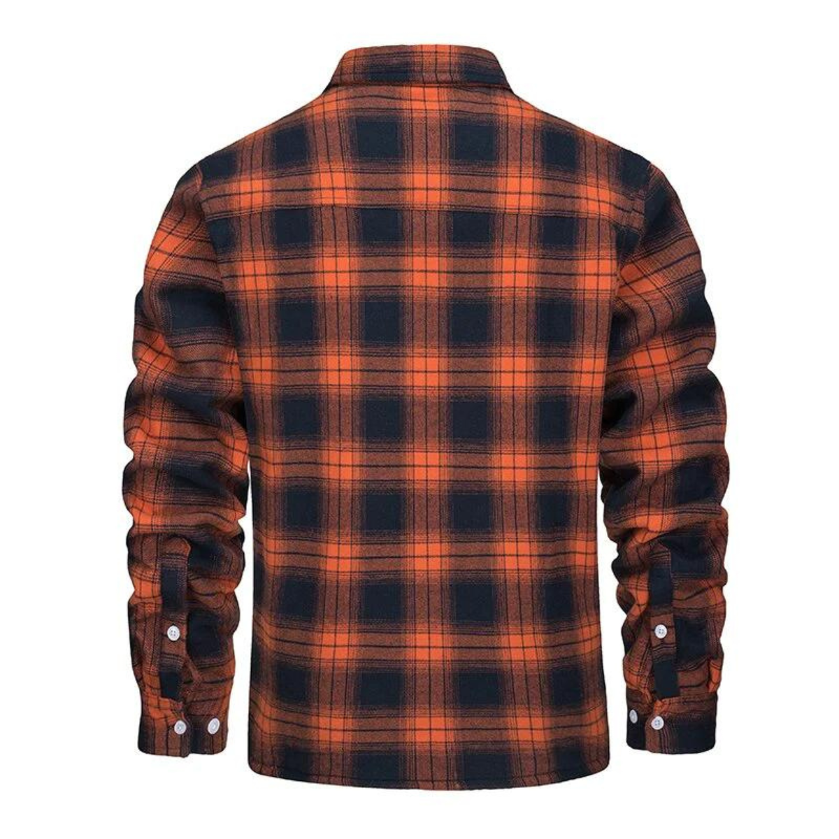 Men's Sherpa-Lined Plaid Shirt Jacket - photo 2