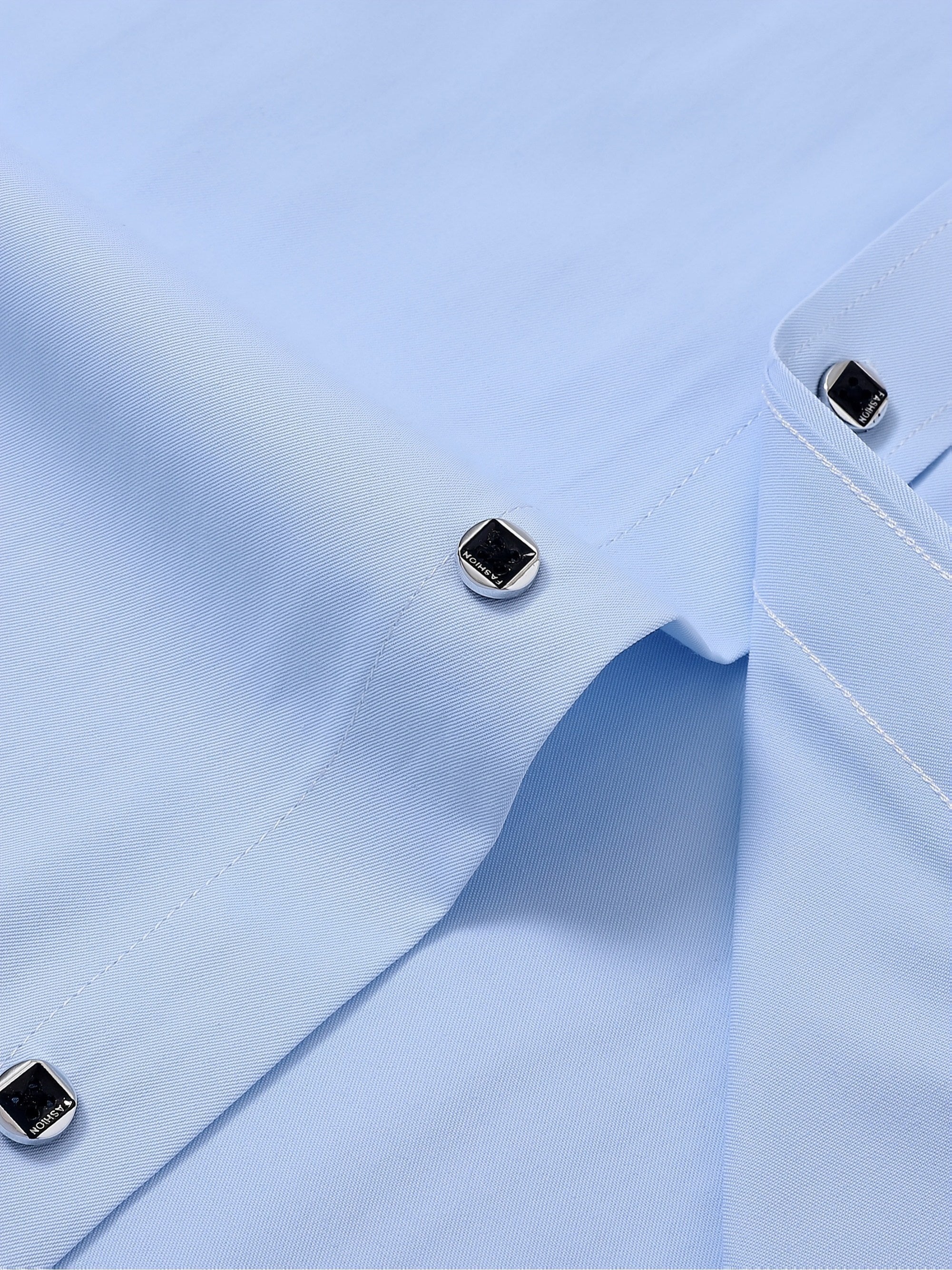 Men's Slim-Fit Dress Shirt | Button-Up Formal Shirt - photo 12