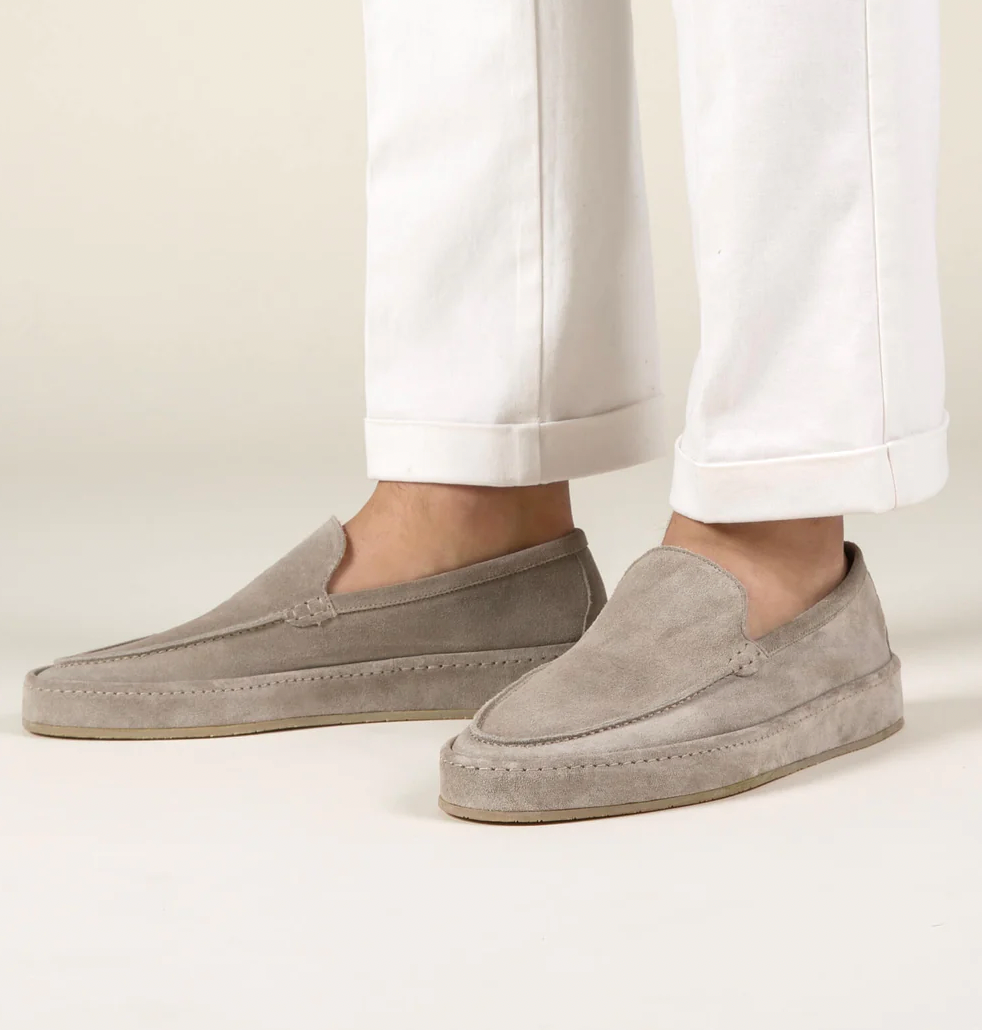 Men's Slip-On Leather Loafers - photo 2