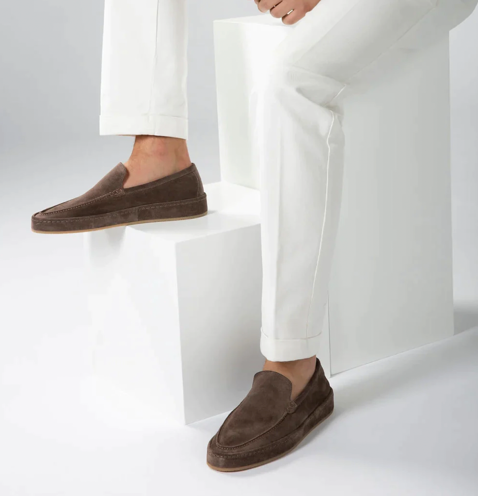 Men's Slip-On Leather Loafers - photo 4