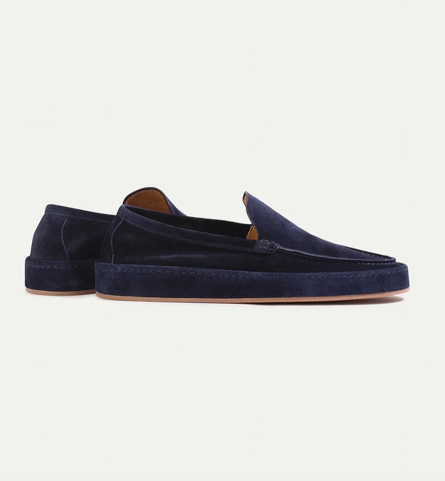 Men's Slip-On Leather Loafers - photo 6
