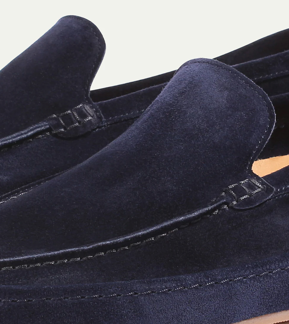 Men's Slip-On Leather Loafers - photo 7
