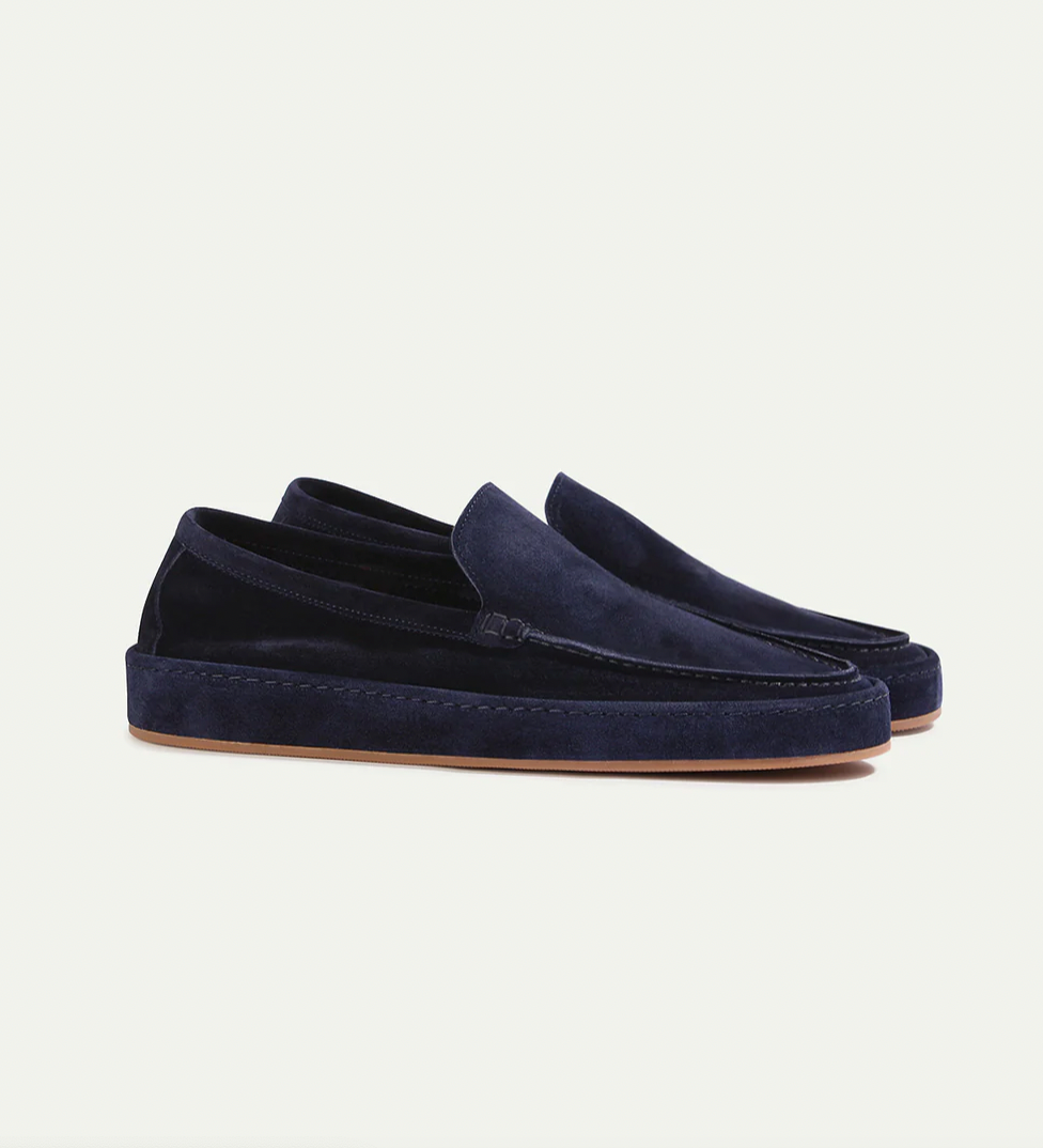 Men's Slip-On Leather Loafers - photo 8