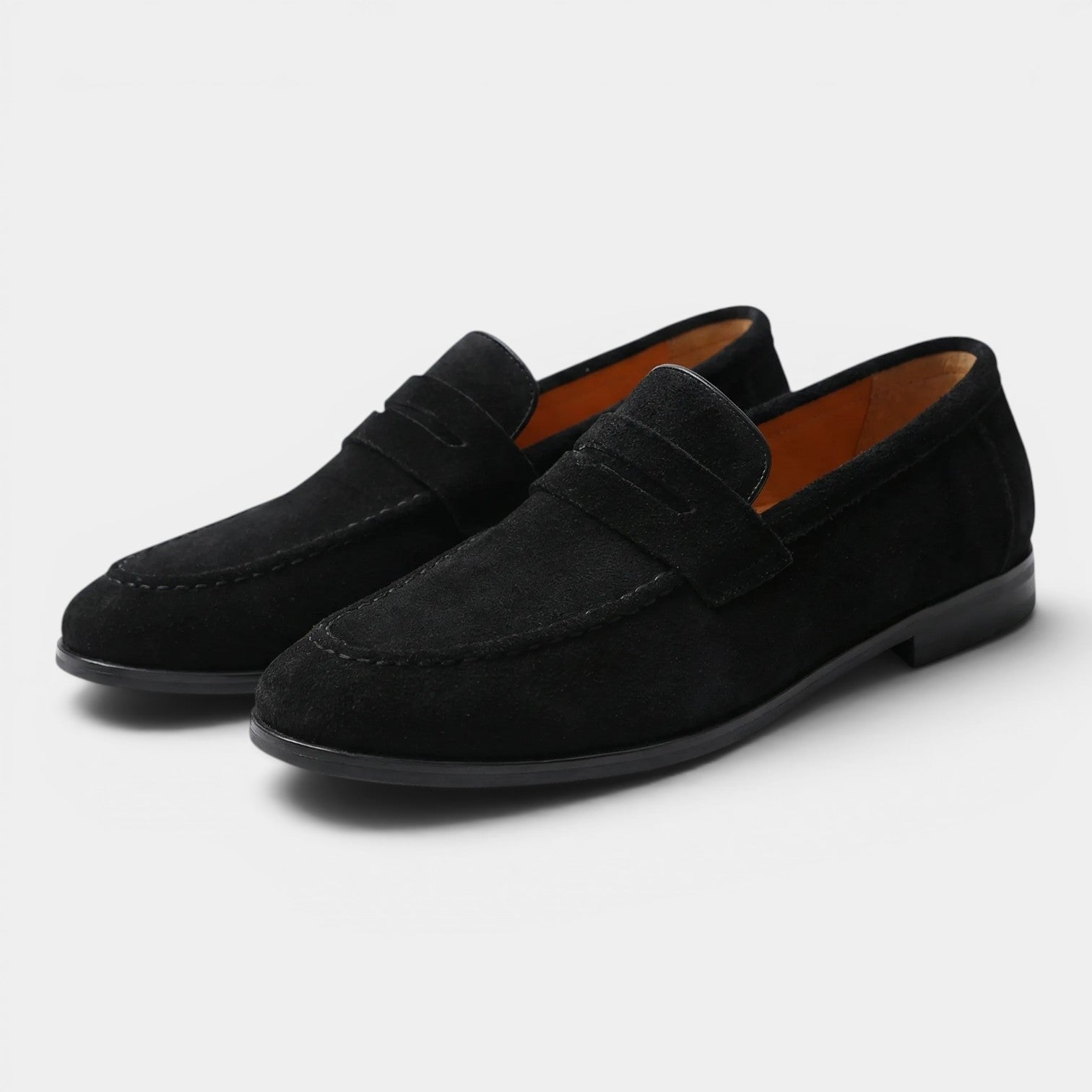Men's Suede Loafers | Slip-On Comfortable Dress Casual Everyday Shoes