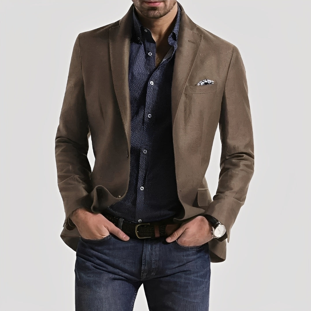 Men's Two-Button Formal Blazer - photo 2