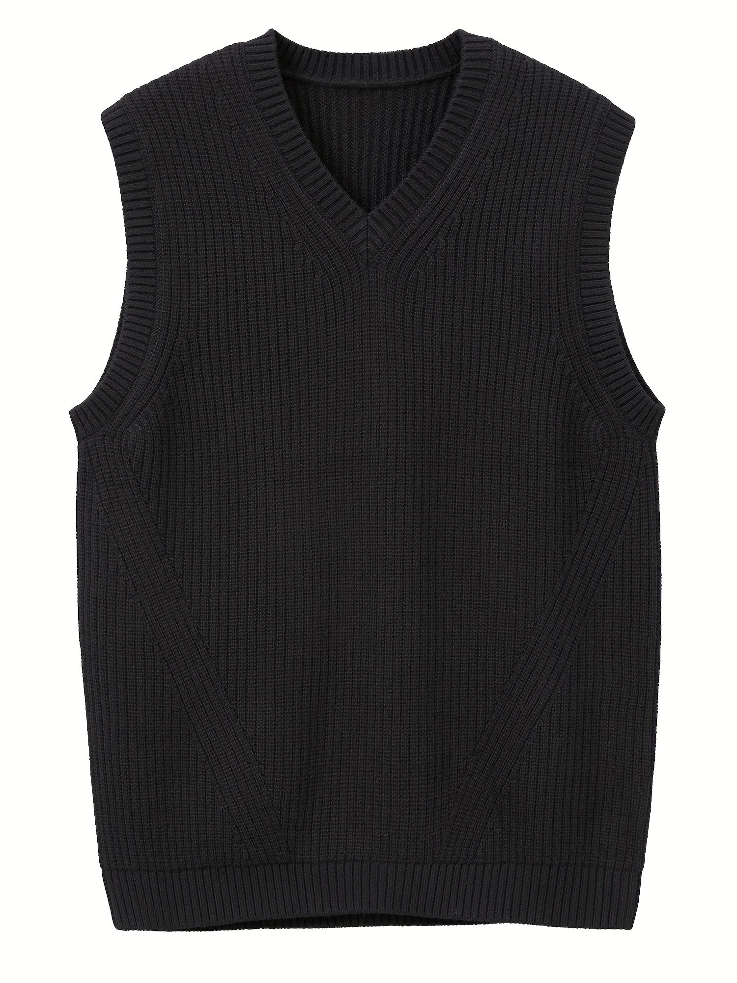 Men's V-Neck Sweater Vest - photo 3