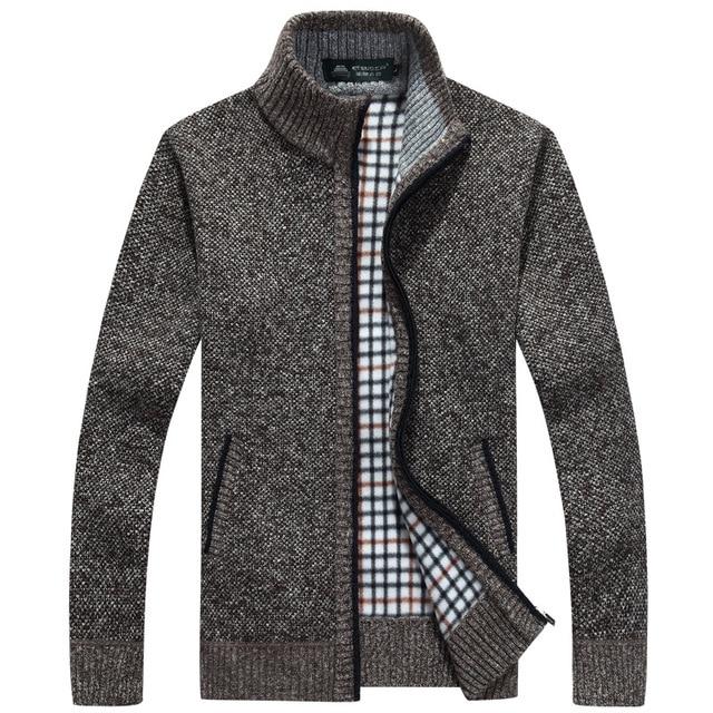 Men's Zip-Up Winter Jacket - photo 4