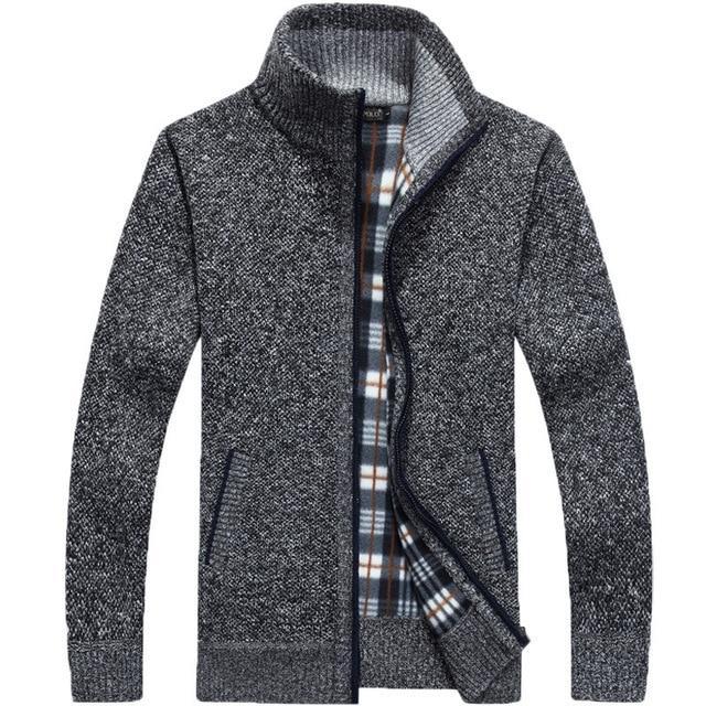 Men's Zip-Up Winter Jacket - photo 7