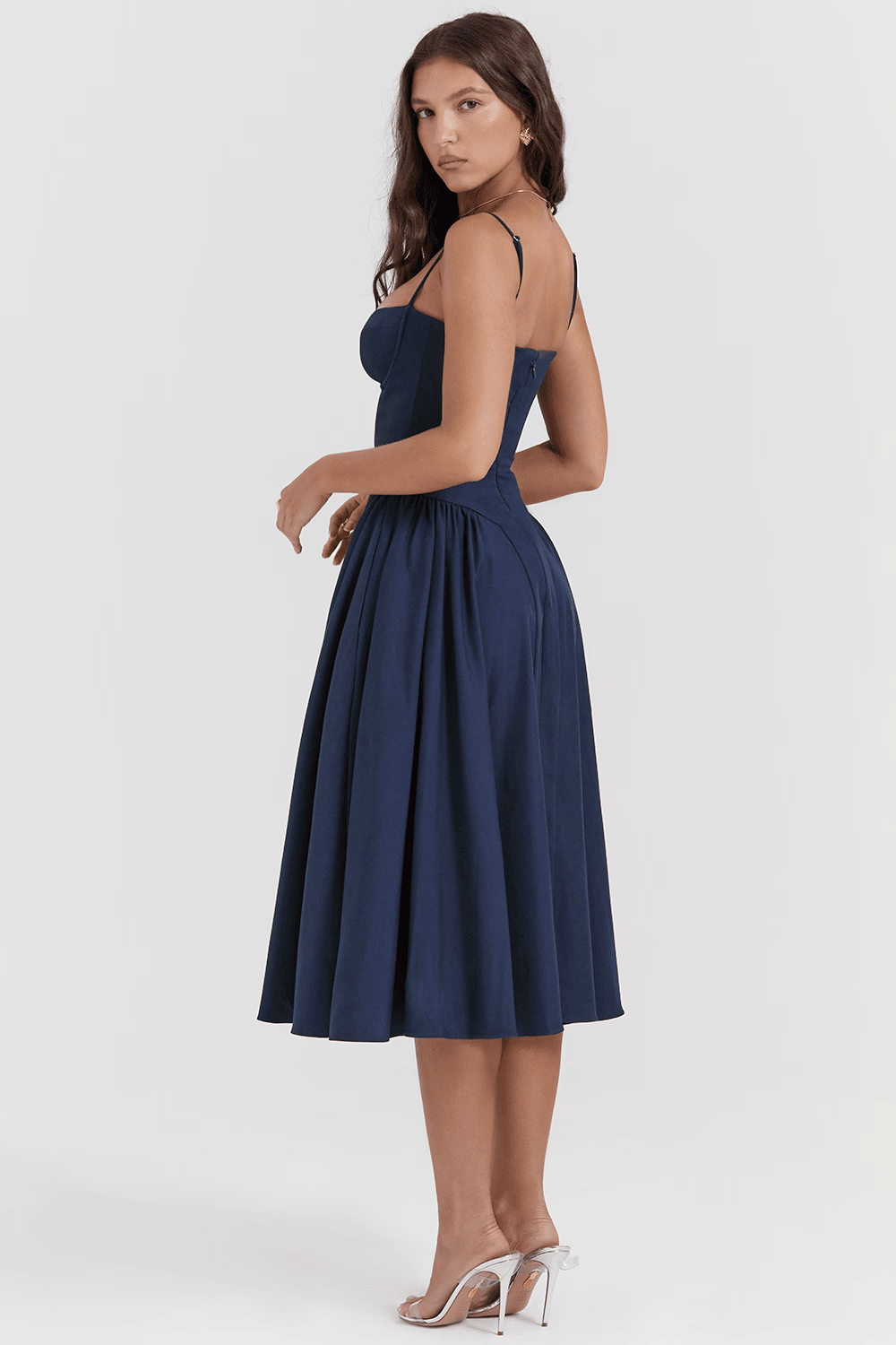 Women's Elegant Midi Dress | Formal Casual Everyday Dress