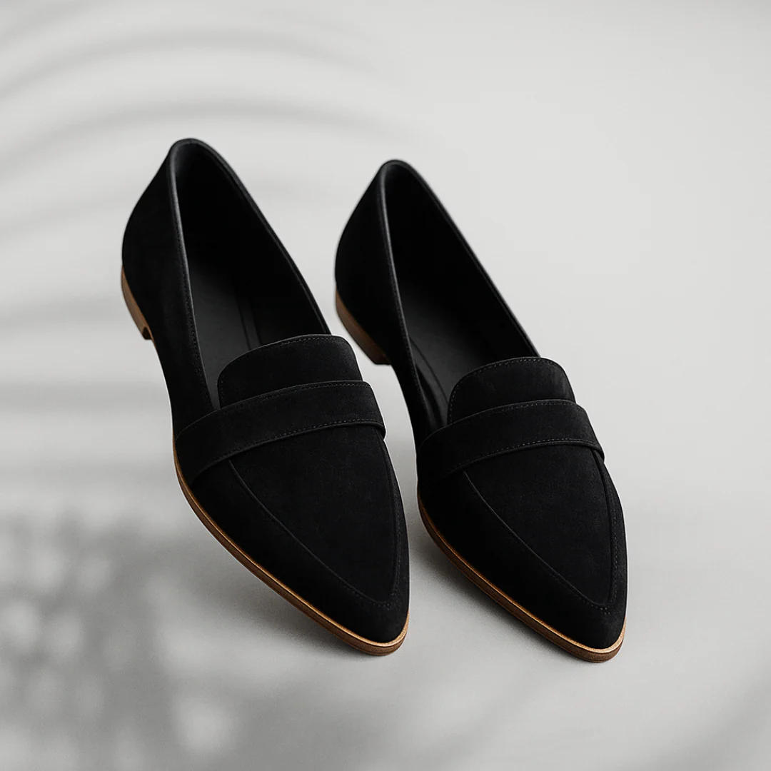 Women's Classic Cushioned Loafers | Slip-On Everyday Flat Shoes