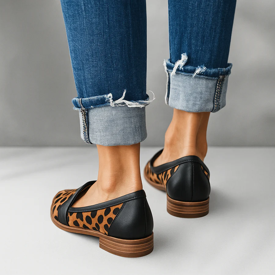 Women's Classic Cushioned Loafers | Slip-On Everyday Flat Shoes