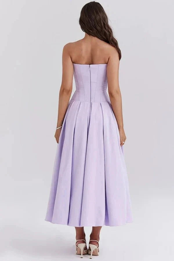 Women's Corset Bodice Ball Gown | Structured Formal Evening Dress