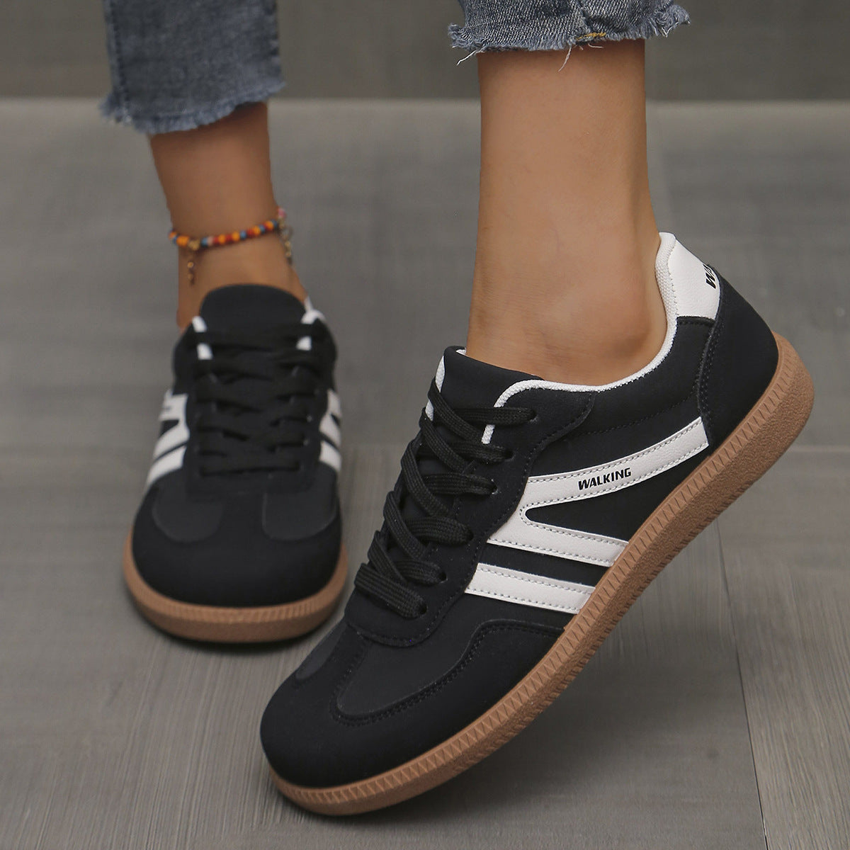 Women's Lightweight Mesh Trainers | Cushioned Slip-On Everyday Shoes