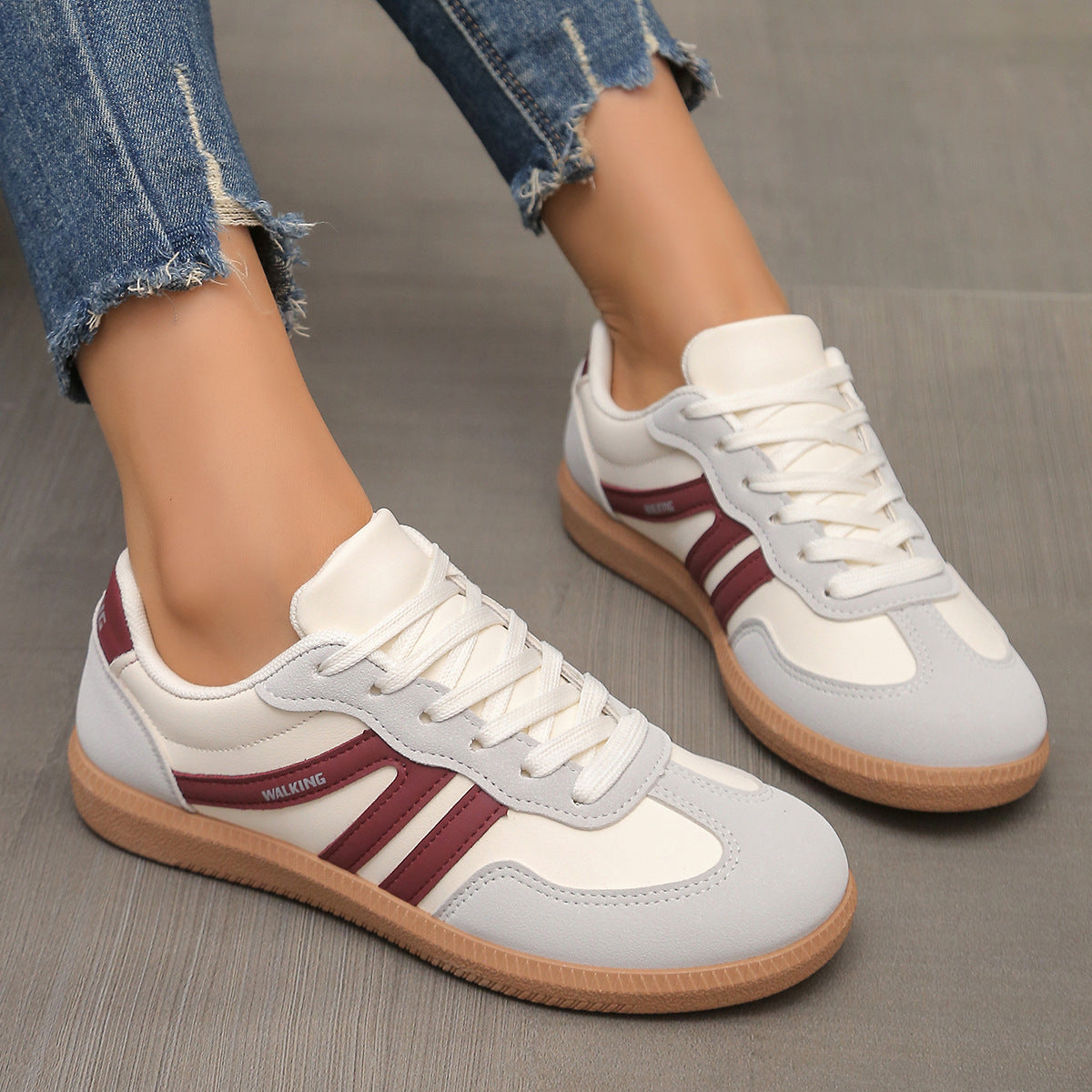 Women's Lightweight Mesh Trainers | Cushioned Slip-On Everyday Shoes
