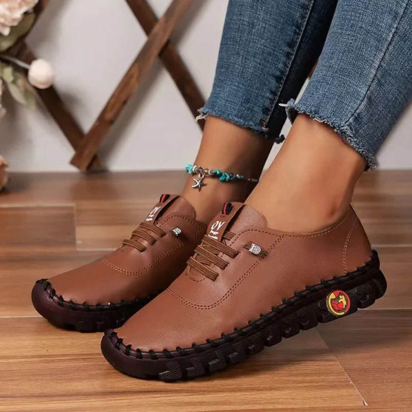 Women's Orthopaedic Mesh Sneakers | Cushioned Arch Support Casual Shoes