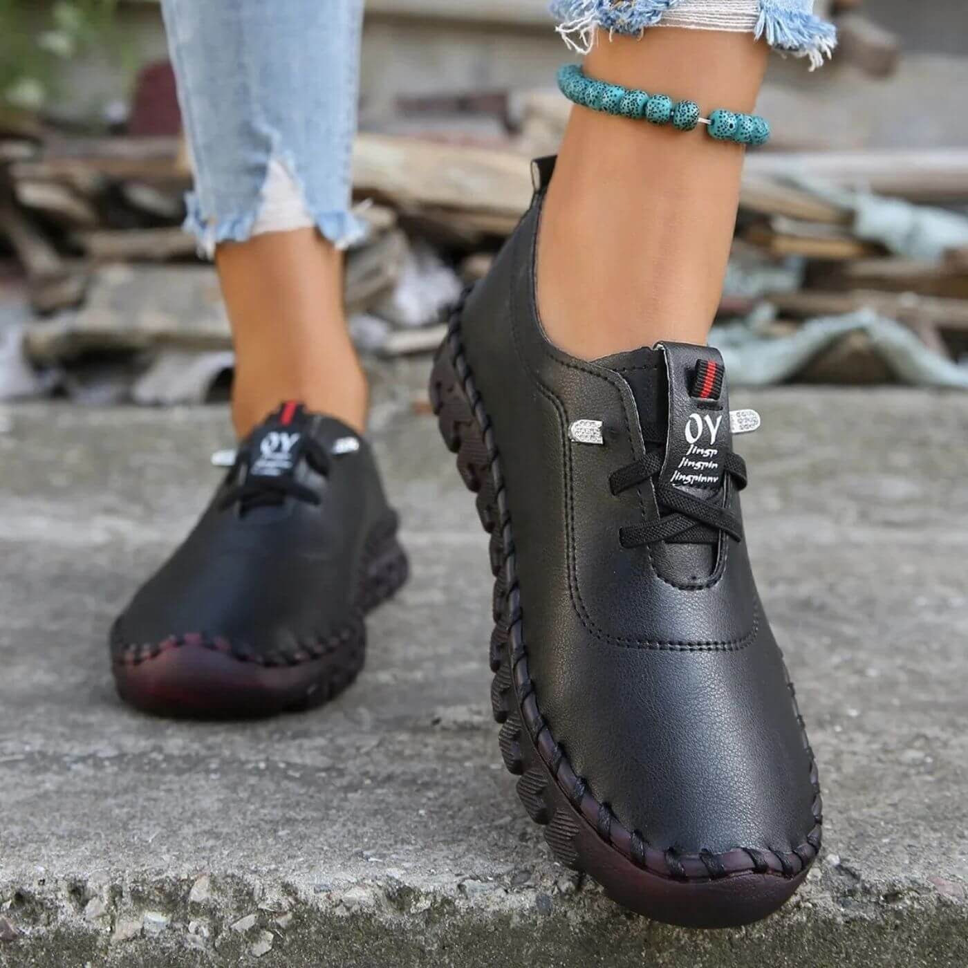 Women's Orthopaedic Mesh Sneakers | Cushioned Arch Support Casual Shoes