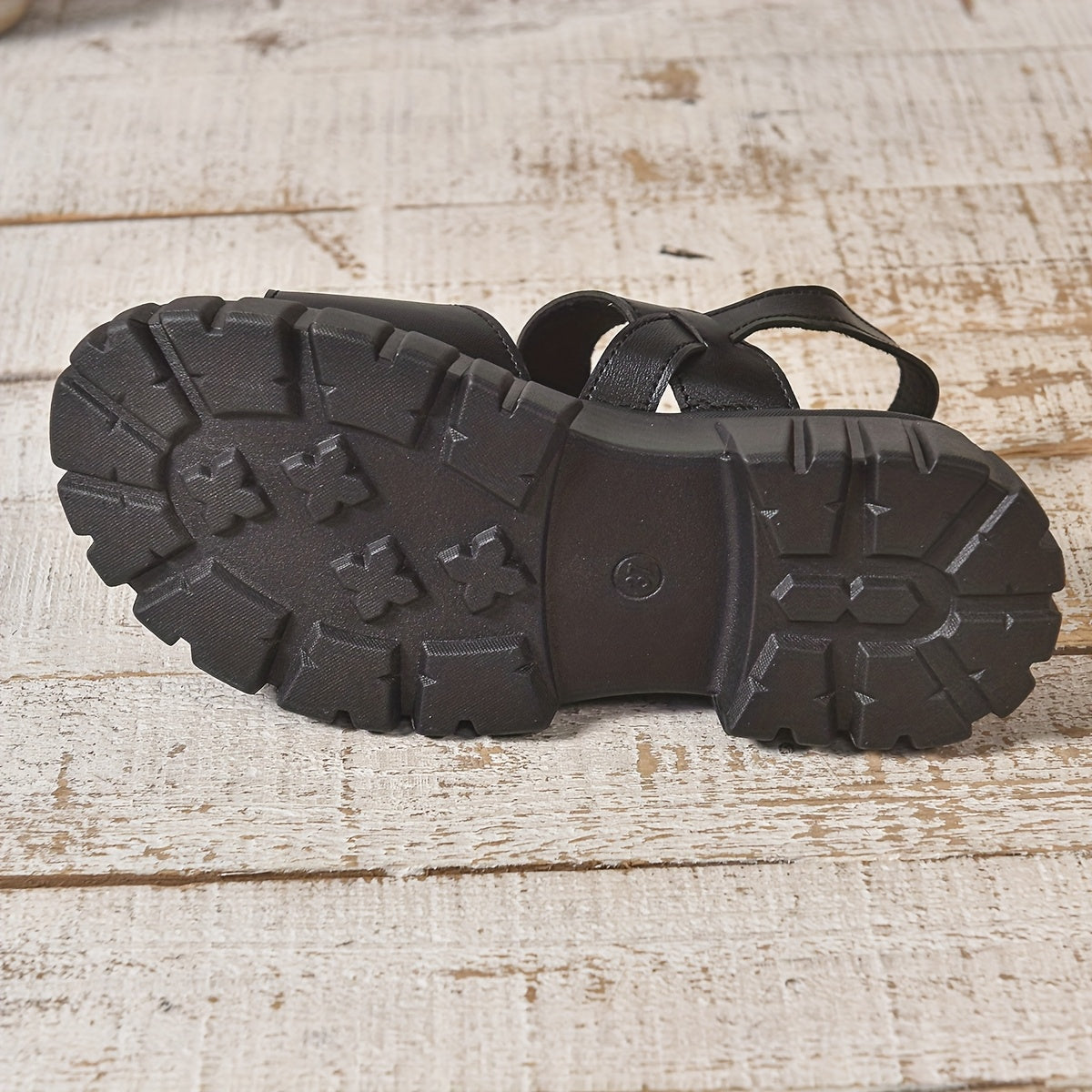 Women's Orthopedic Platform Sandals | Chunky Sole Ankle Strap - photo 5