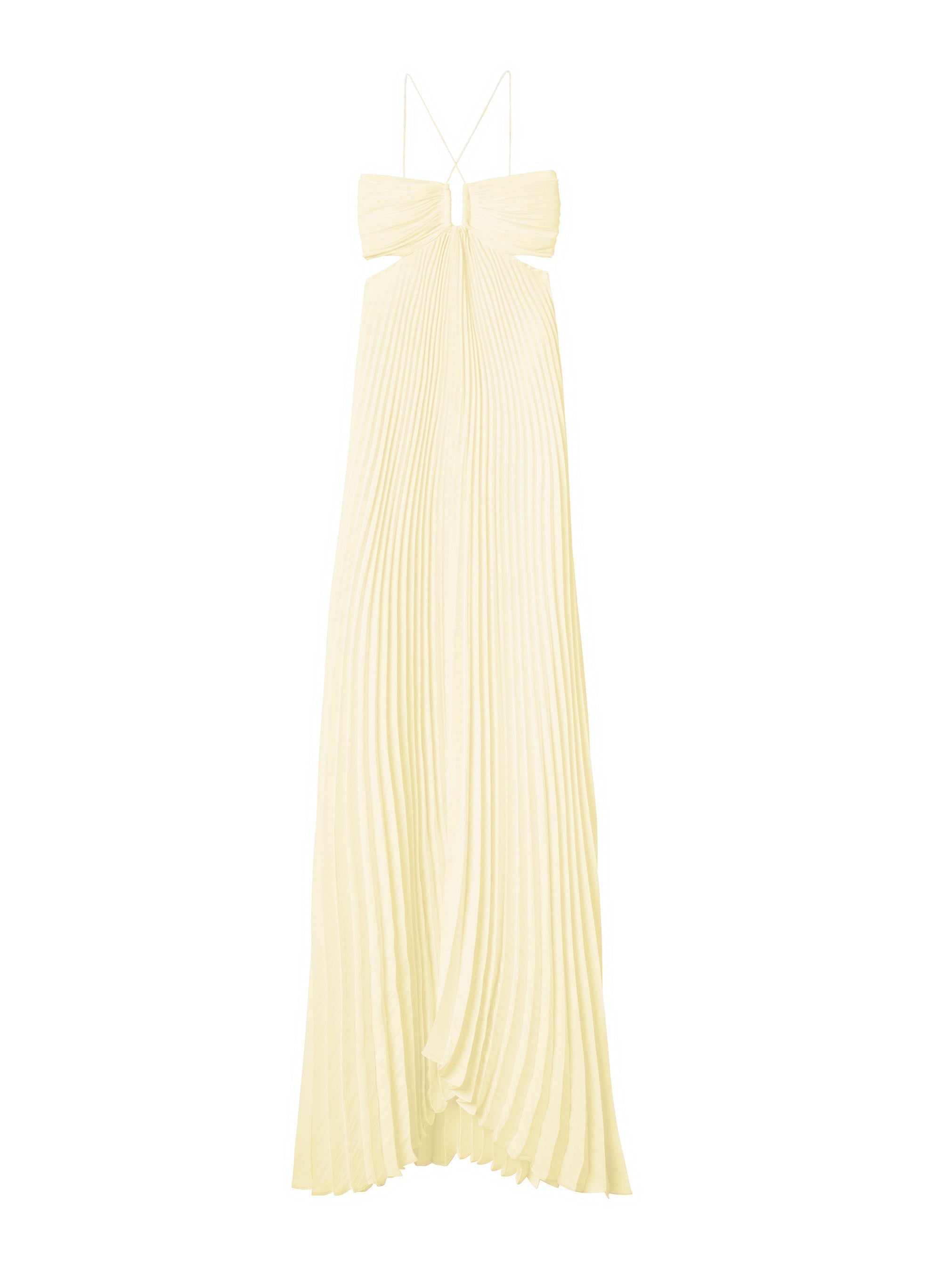 Women's Pleated High-Waist Maxi Skirt | Elegant Formal Skirt