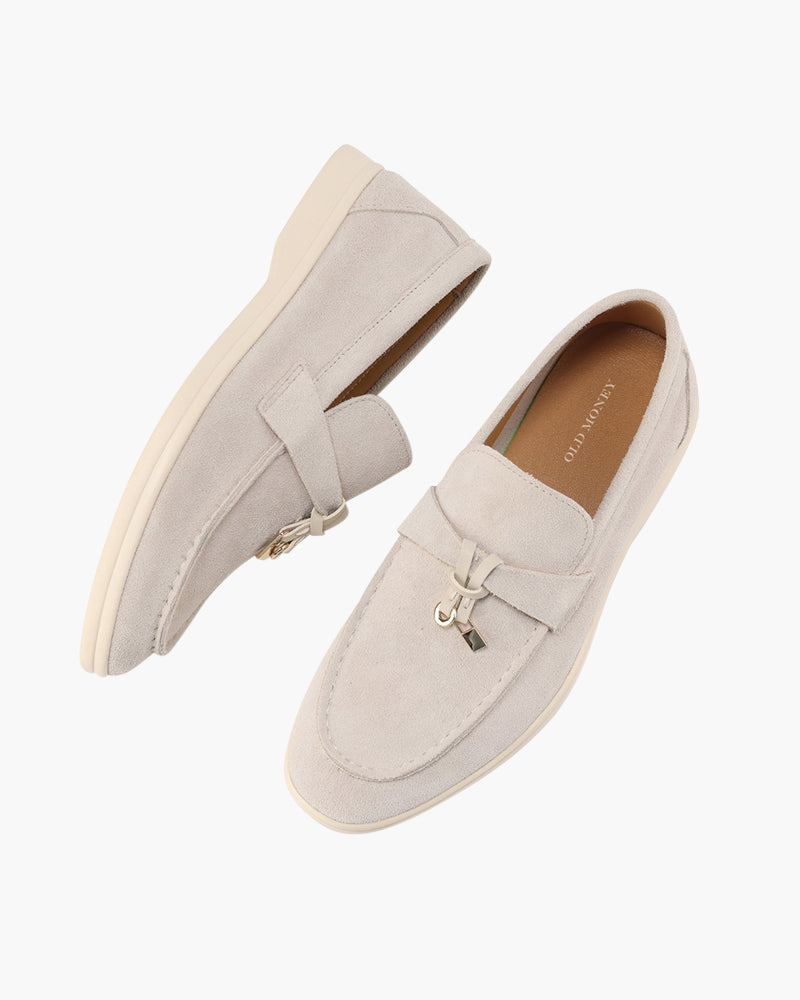 Women's Suede Loafers | Slip-On Flat Casual Everyday Shoes