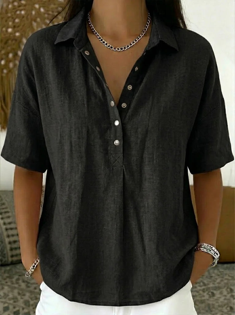 Women's Waverly button-up collar shirt - alternate view